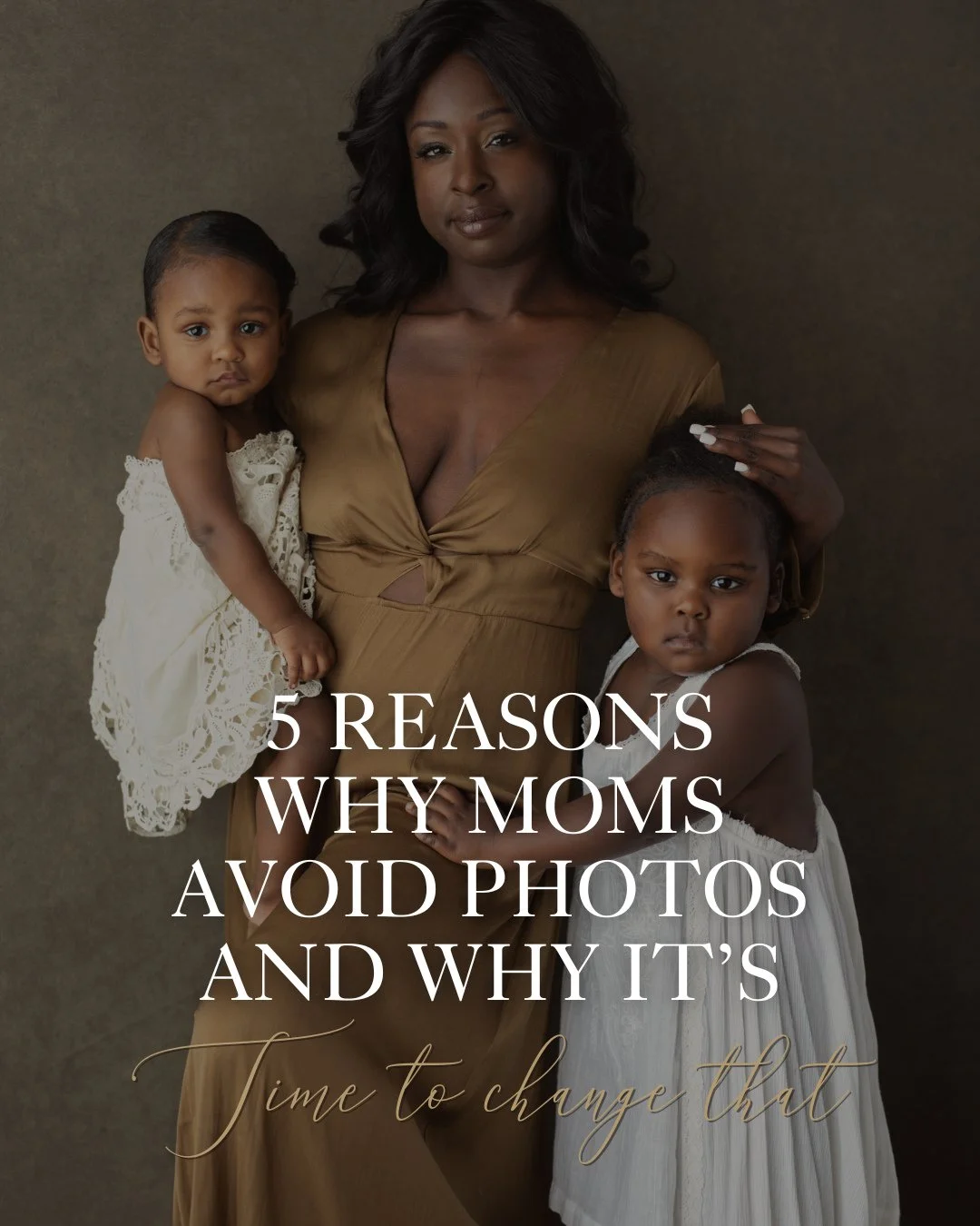 I hear these reasons all the time &mdash;⁠
⁠
&ldquo;I&rsquo;m not camera-ready.&rdquo;⁠
⁠
&ldquo;I&rsquo;m always the one taking the pictures.&rdquo;⁠
⁠
&ldquo;There&rsquo;s never enough time.&rdquo;⁠
⁠
And I get it. Truly, I do.⁠
⁠
But the truth is,