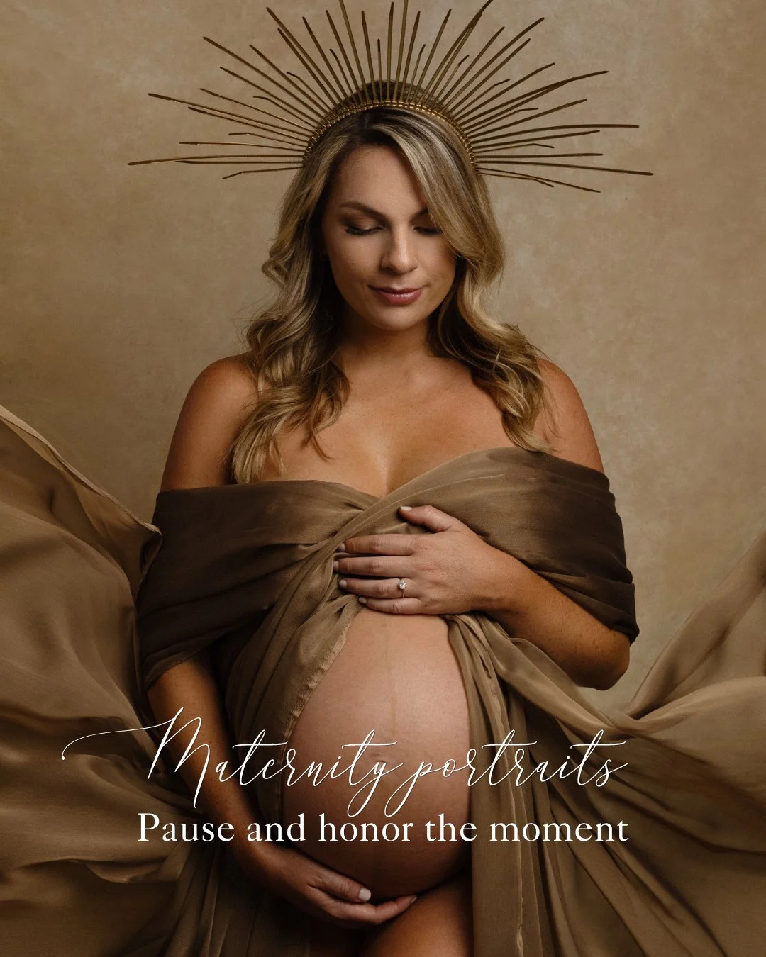 Pregnancy changes everything.⁠
⁠
Your body.⁠
⁠
Your rhythm.⁠
⁠
Your sense of time.⁠
⁠
It&rsquo;s a season that can feel both fleeting and monumental all at once.⁠
⁠
Maternity portraits are about honoring that moment &mdash; capturing the quiet streng