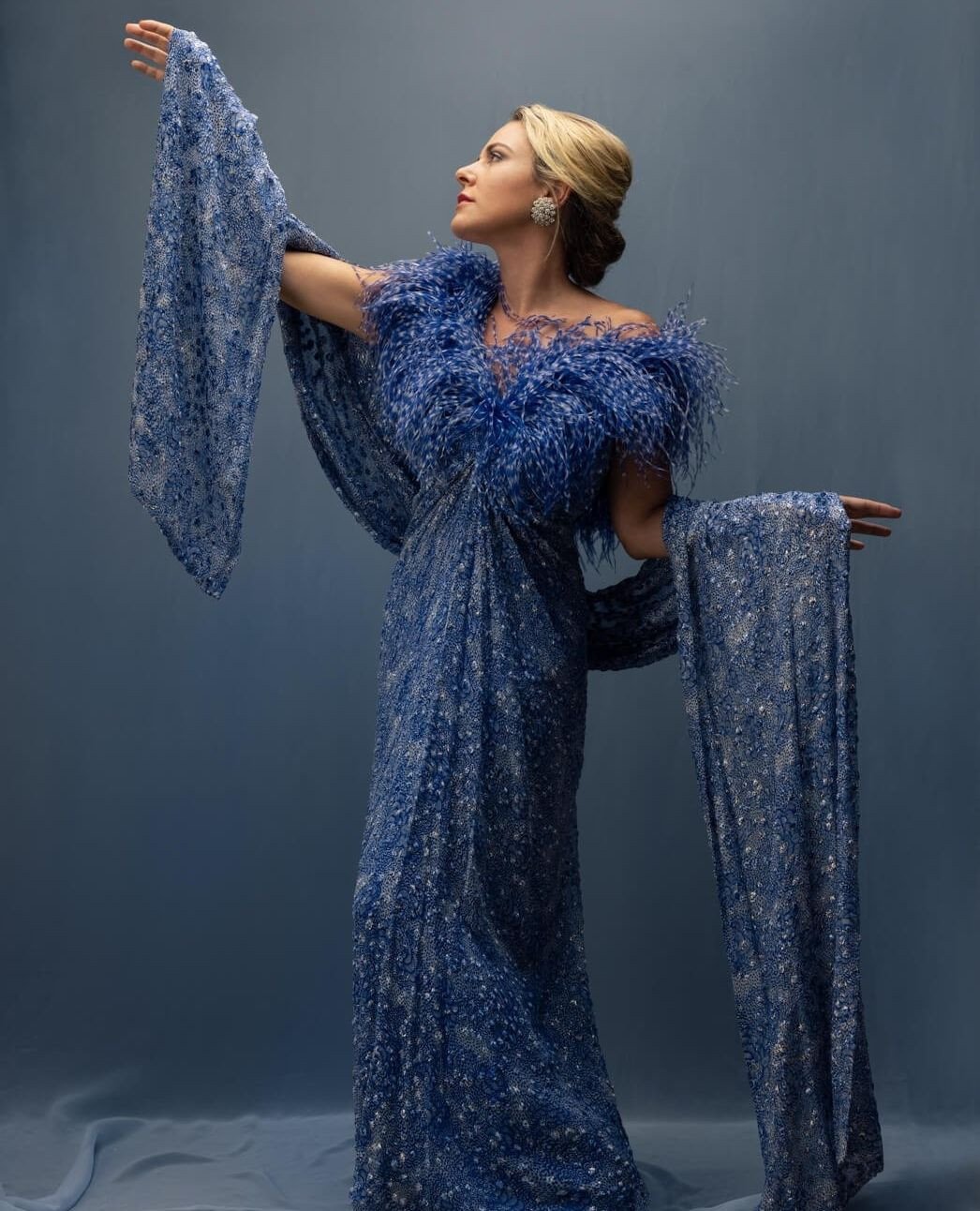 Some portraits feel less like photographs&hellip;⁠
and more like paintings.⁠
⁠
The color.⁠
The light.⁠
The texture of the gown.⁠
The quiet strength in the way she carried herself.⁠
⁠
Everything about this image felt cinematic from the moment we creat