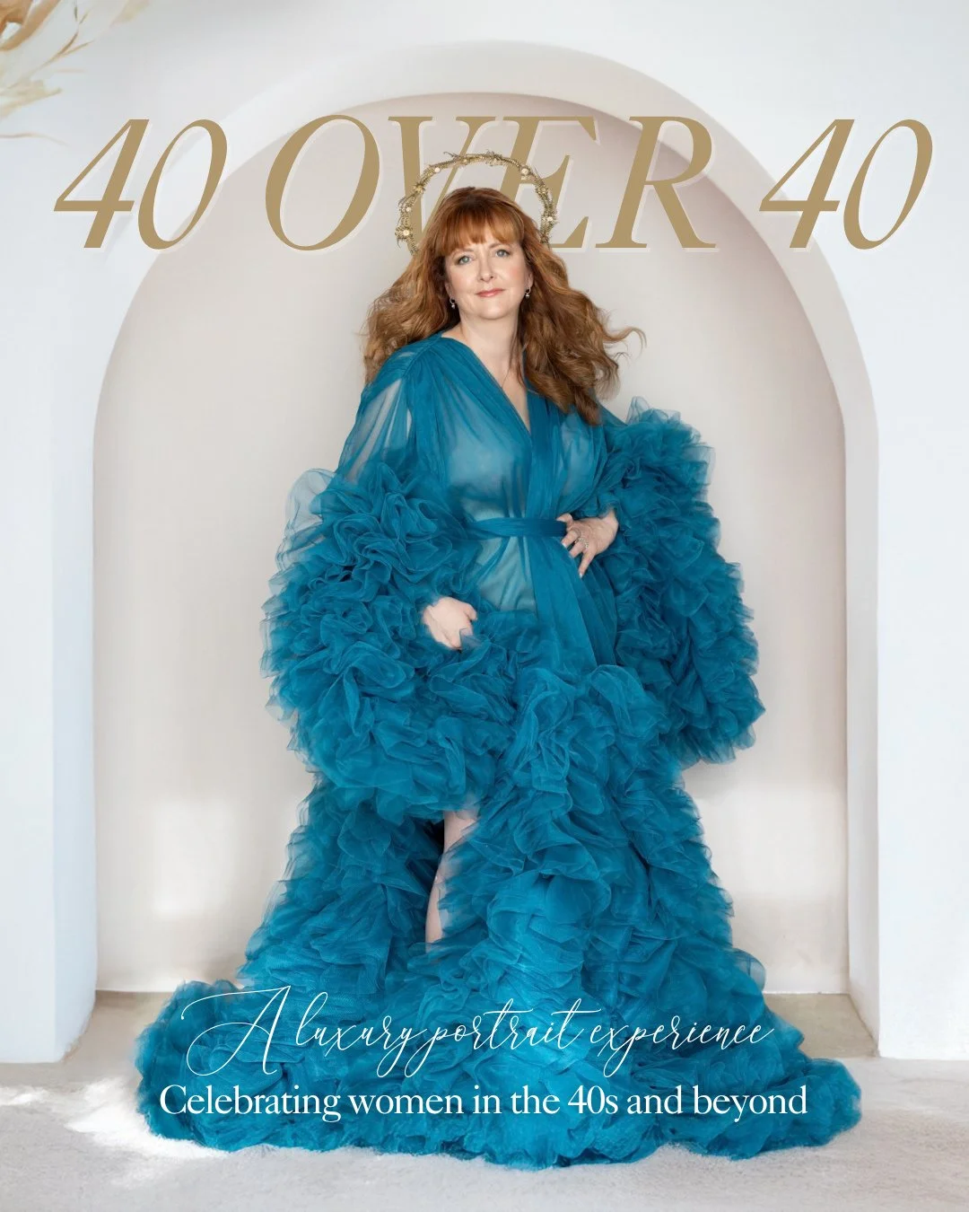 There&rsquo;s a myth that women become less visible as they age.⁠
⁠
That after 40, they&rsquo;re supposed to soften themselves. Shrink a little. Step further into the background.⁠
⁠
The women who step into the 40 Over 40 project are doing the opposit