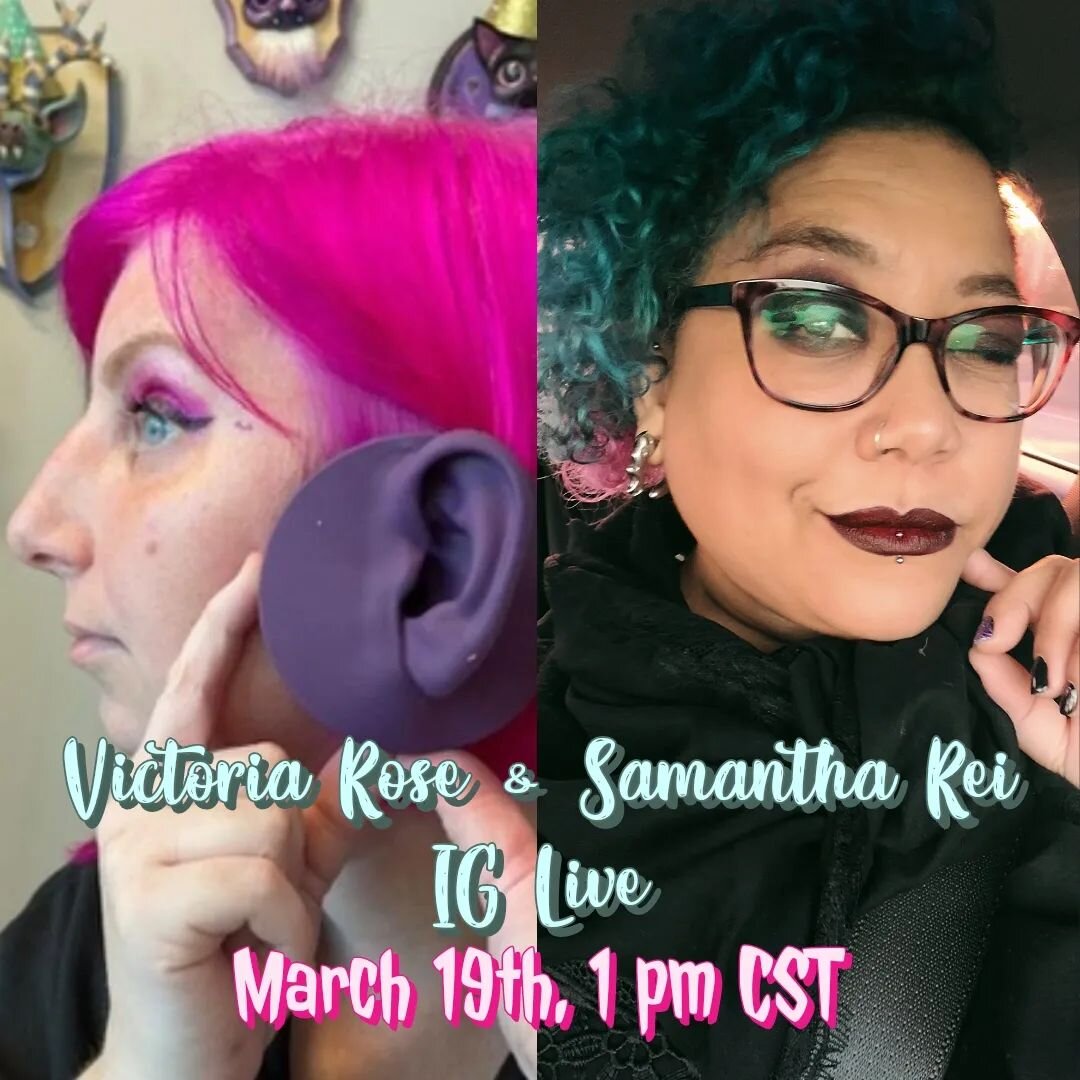 Join me this Sunday while I chat with the ultra talented puppet and toy designer, @victoriarosepuppets! 

Victoria Rose Most is an artist from Detroit, MI who creates stop motion puppets and designer toys. She&rsquo;s spent the last 5 years mixing it