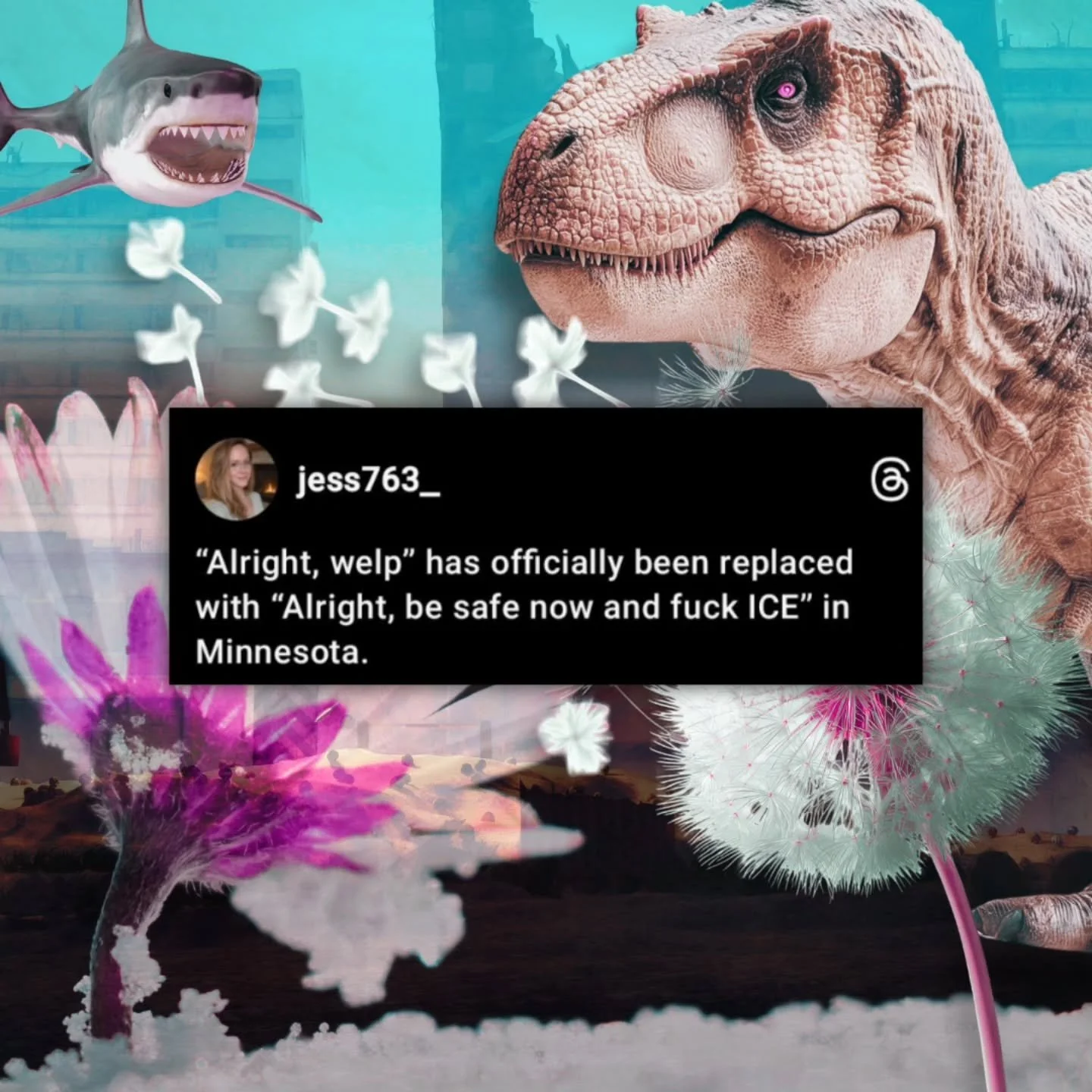 Hey, those of you who live outside of Minnesota and also those of you who live outside of the US, what are you seeing? I would be very curious to know what your news and social media looks like in regards to reporting everything that's going on.