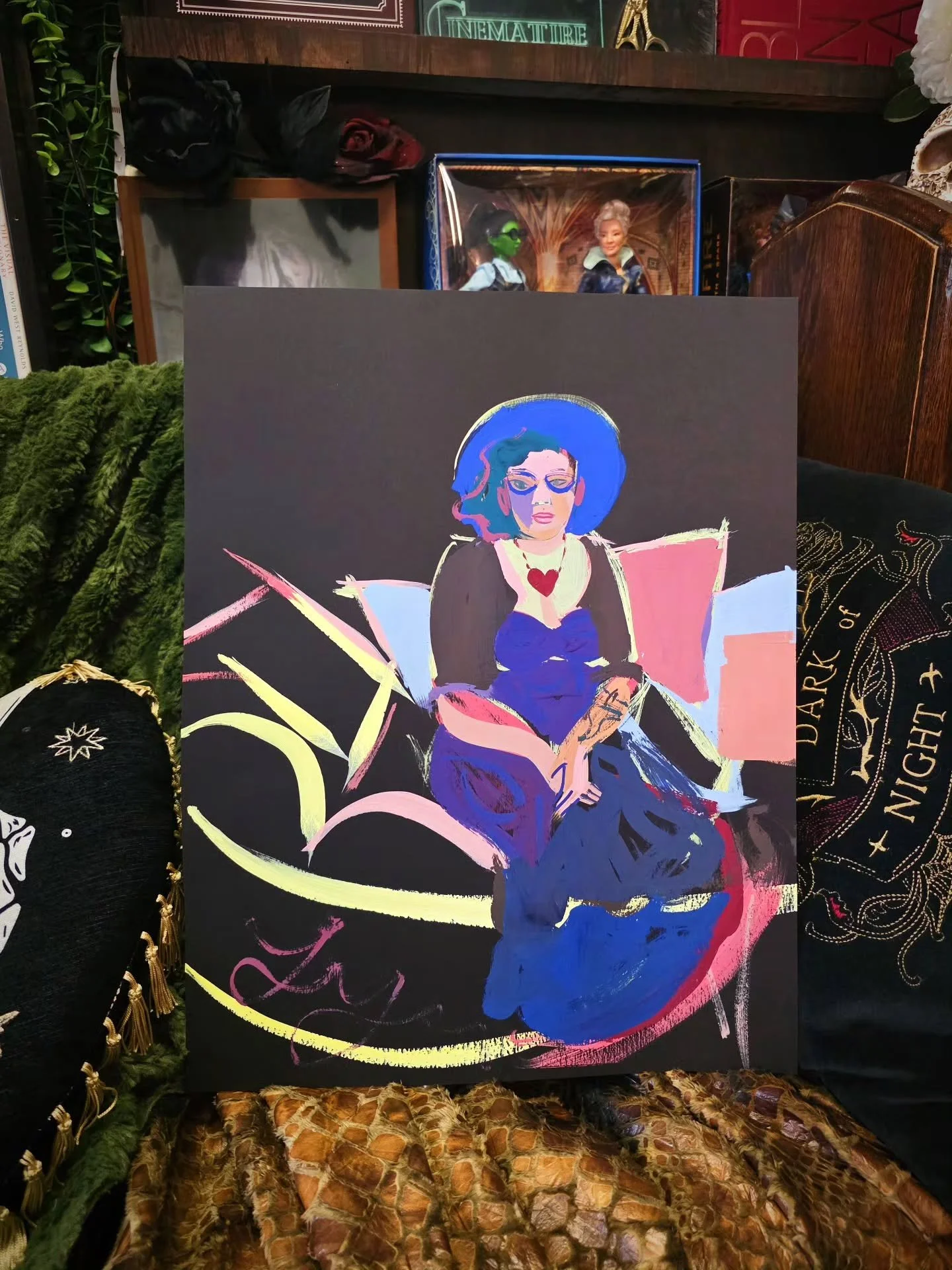 Through a series of small connections and coincidences, I met @daughtersandsuns and a couple days later I have the most beautiful portrait. Thank you for this piece of joy in a vast landscape of uncertainty.