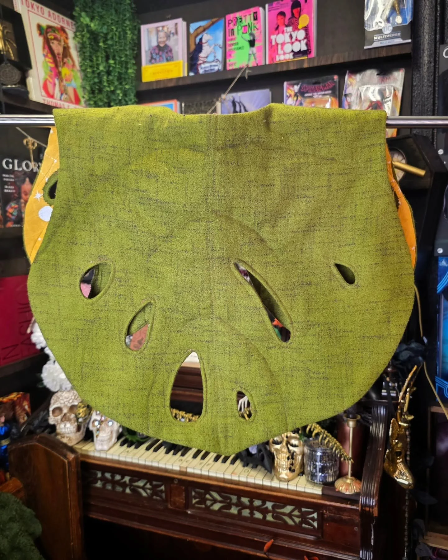 The world is a nightmare and I'm in panic mode trying to figure out how to get these bills paid but I took some time off to make something whimsical for my kid. My husband is obsessed with it and said I should make them in adult sizes so I'm giving m