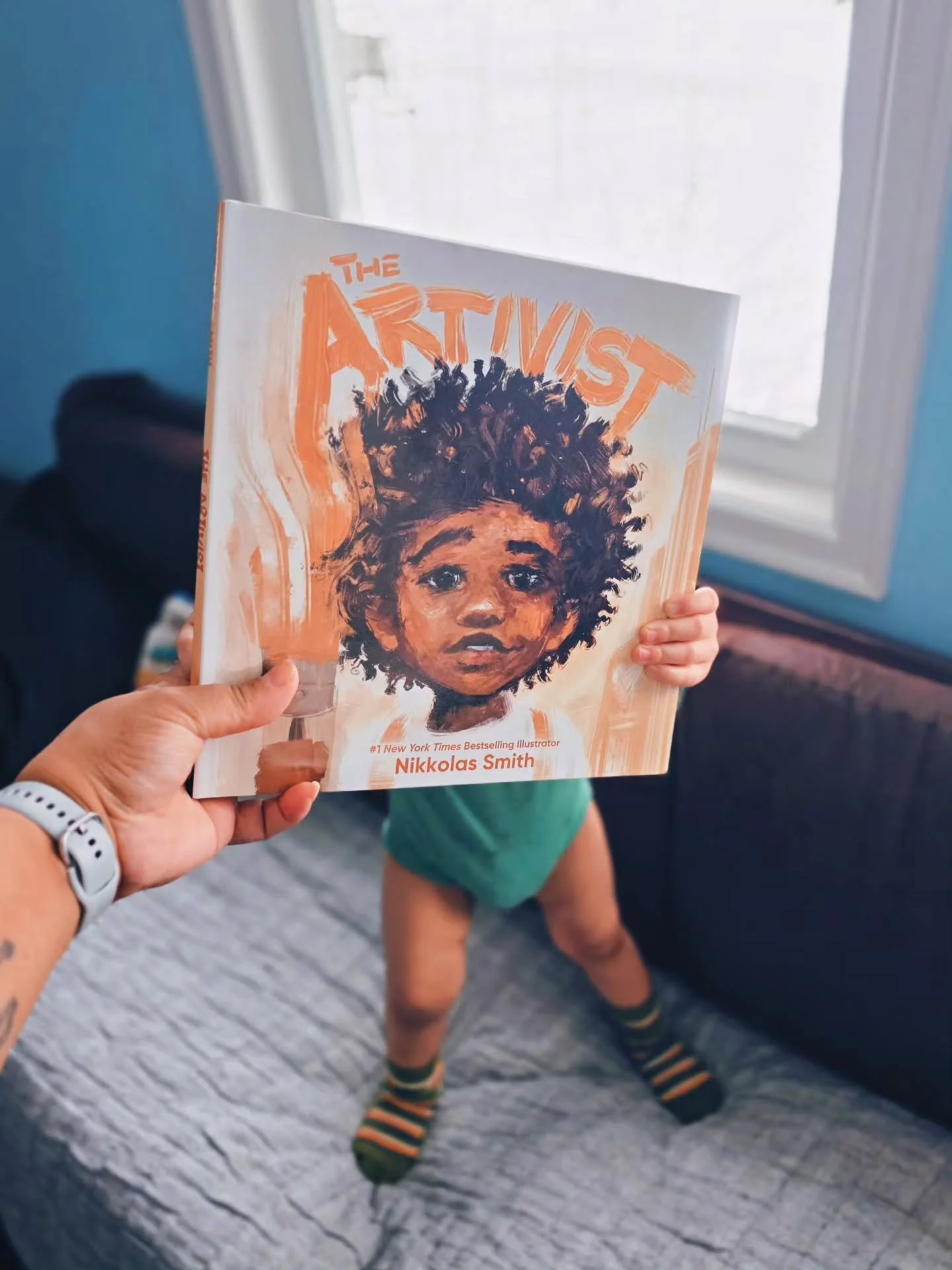 I was just going through some of Mr Max's books to pull for a virtual community story time and just realized this book he got for Xmas is by the insanely phenomenal concept artist from Sinners @nikkolas_smith. I'm so excited about my little guy's gro