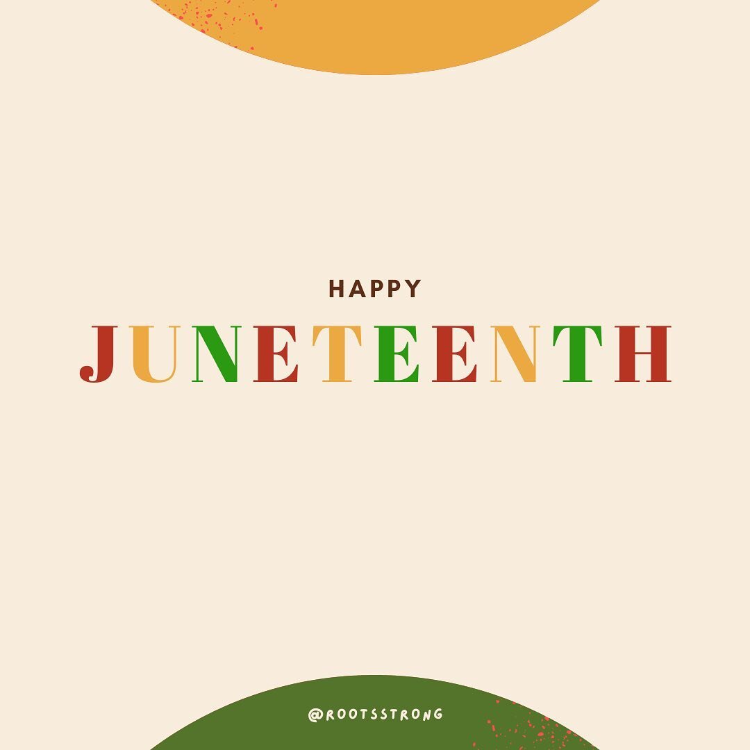 Happy Juneteenth! ✊🏾 What does Juneteenth mean to you? Swipe to learn more about two important flags that commemorate Black collective unity &amp; liberation on Juneteenth.
