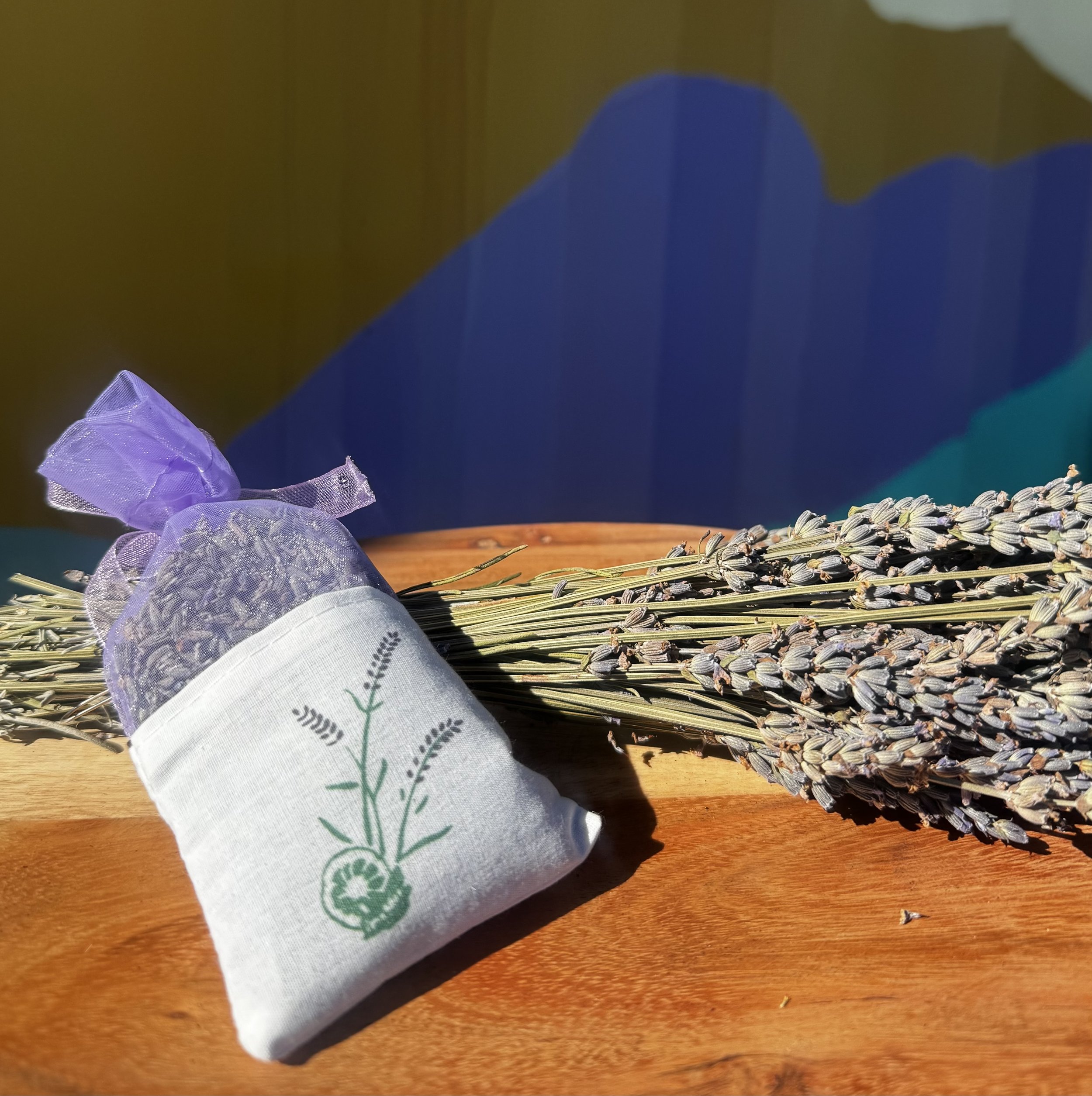 Lavender Linen Bags