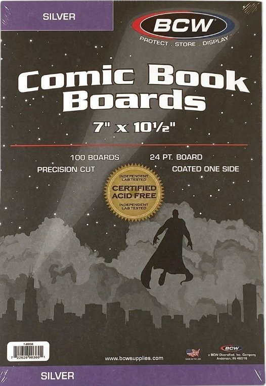 BCW Current Mylar Comic Book Bags (2 mil) -- Pack of 50