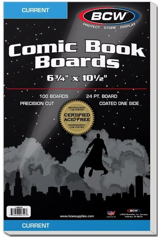 Comic Bags and Boards for Star Wars Comics. Crystal Clear Acid-free Bags  Acid Free Boards 