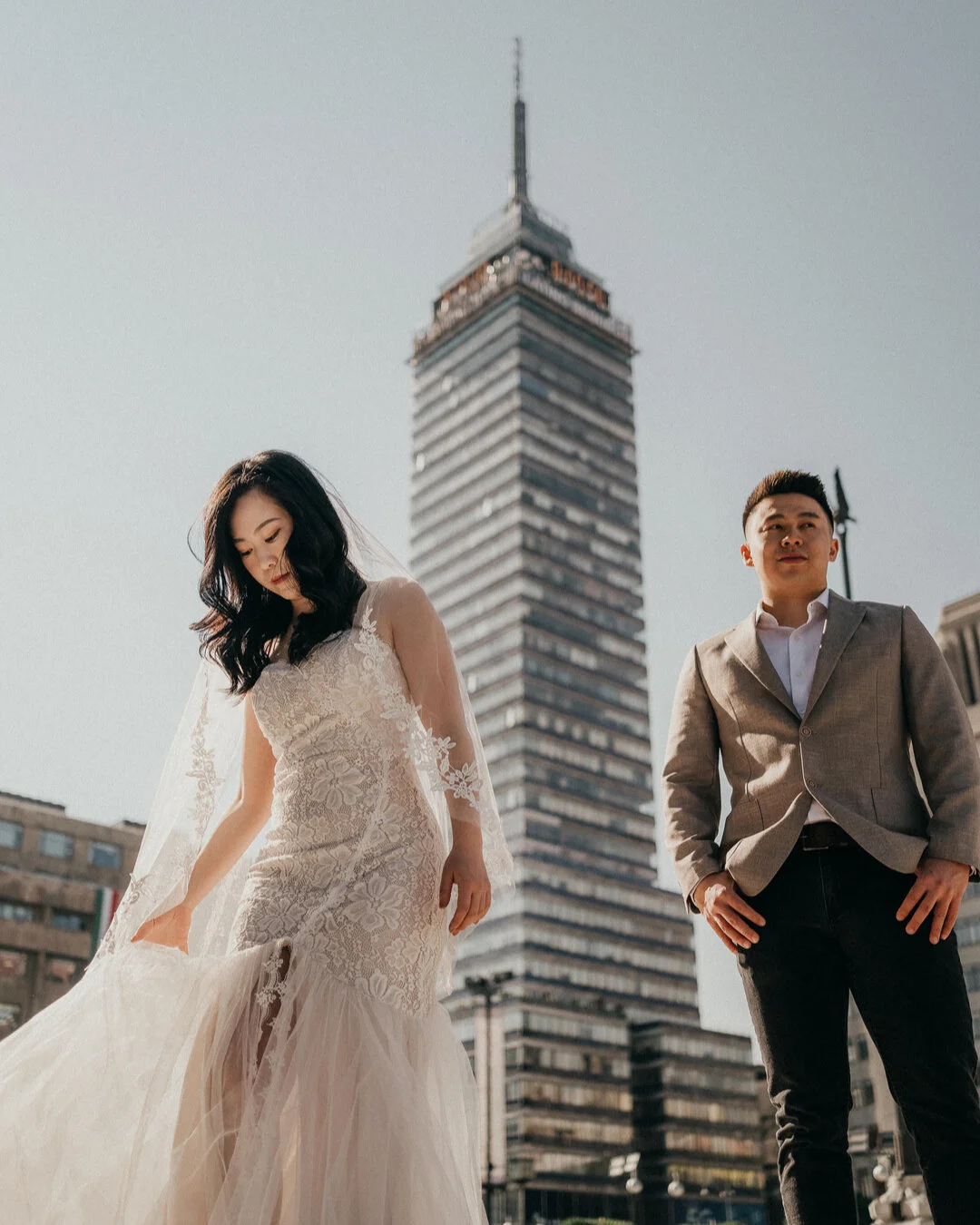 A trip to Mexico - Part 1 - Torre Latino⁣&middot;
&middot;
&middot;
#trashthedress #dayafterphotoshoot #reciencasados #justmarried #brideandgroom #bridedress #vestidodenovia #fotografodebodas #weddingphotographer #inquadratura #fotografiadebodas #wed
