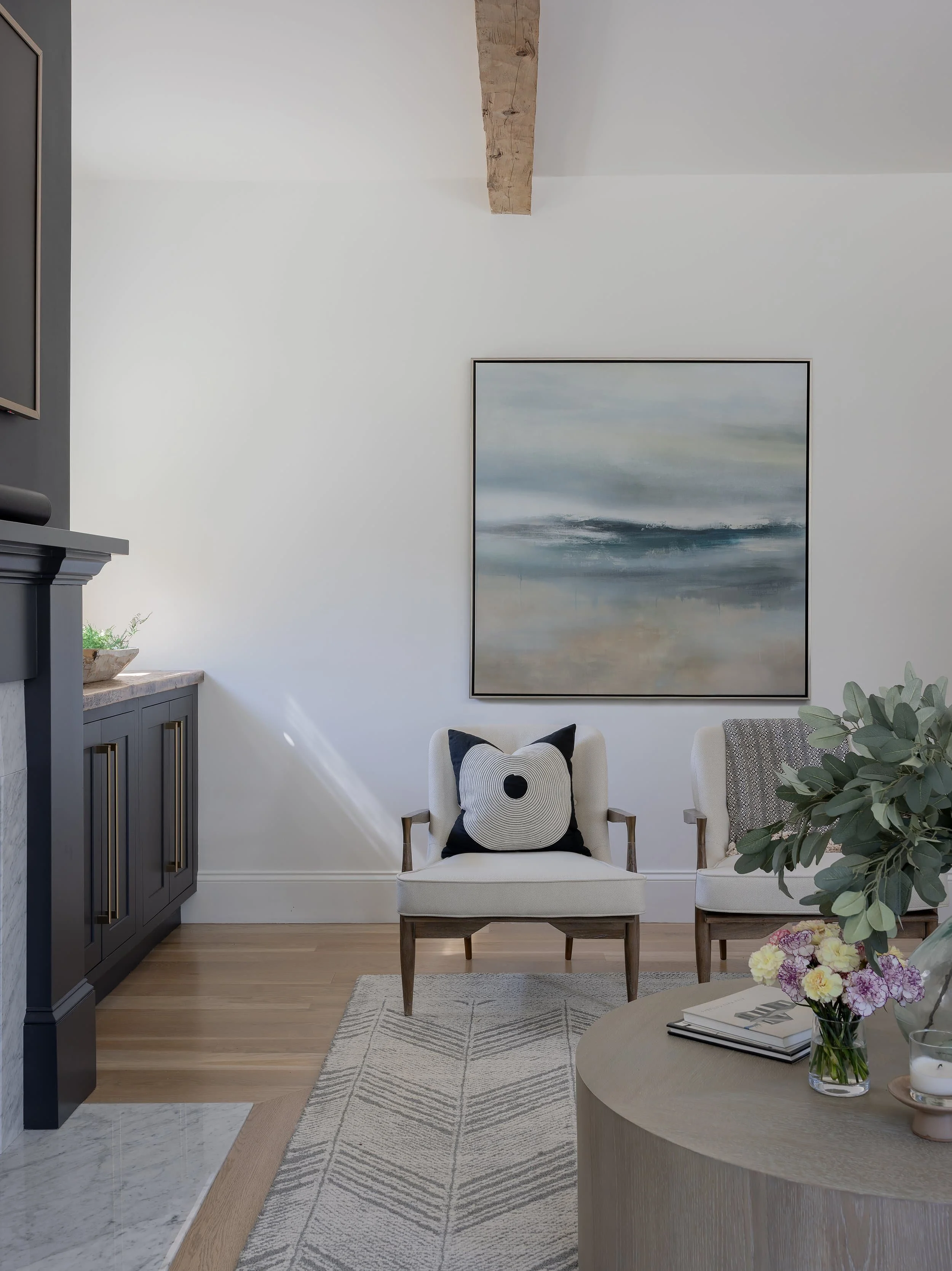 Bluemead Massachusetts farmhouse interior designer