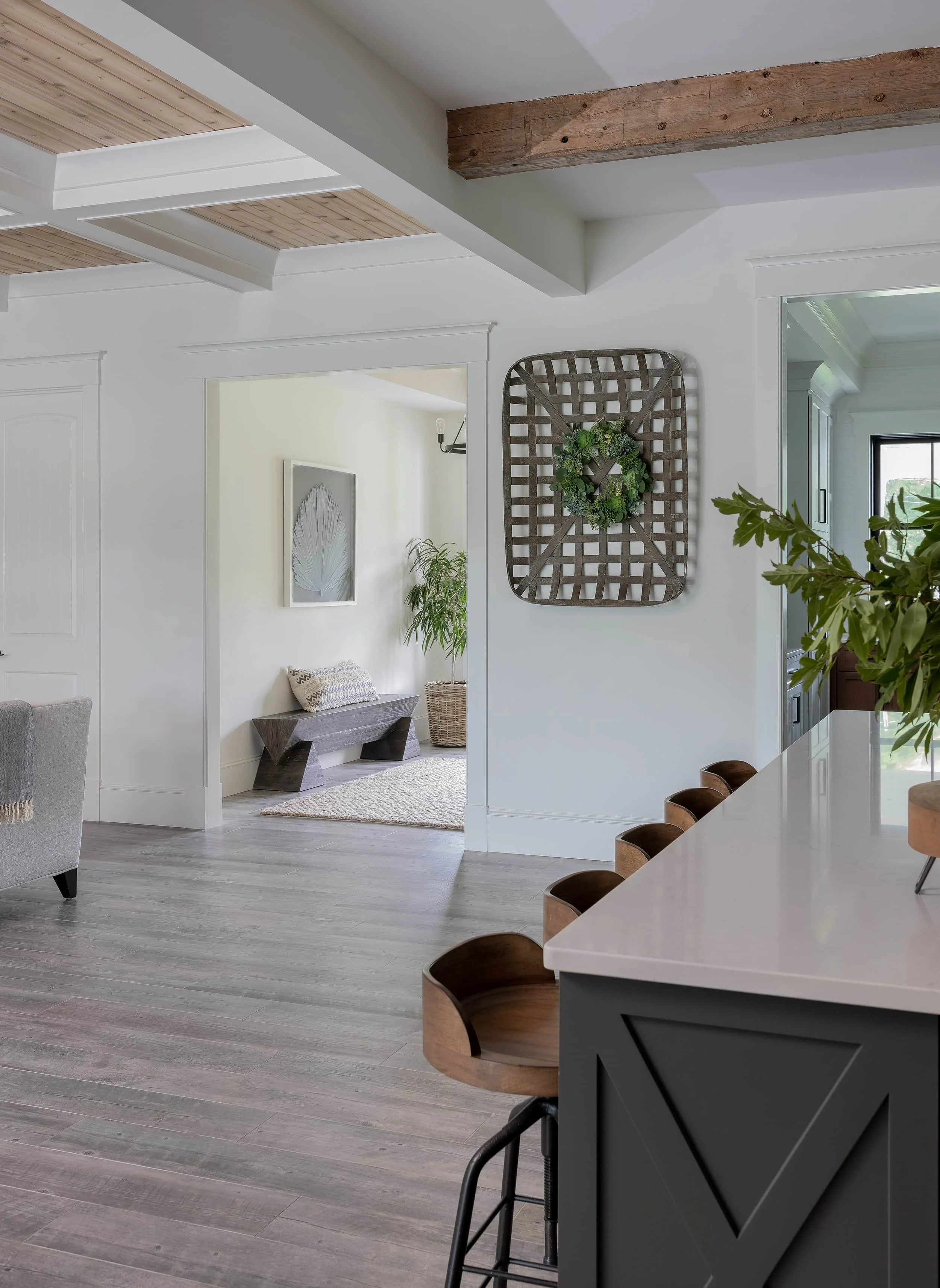 Modern Rustic Farmhouse New Build Kitchen Interior Design by Ironwood Studio Westport, MA (2).jpg