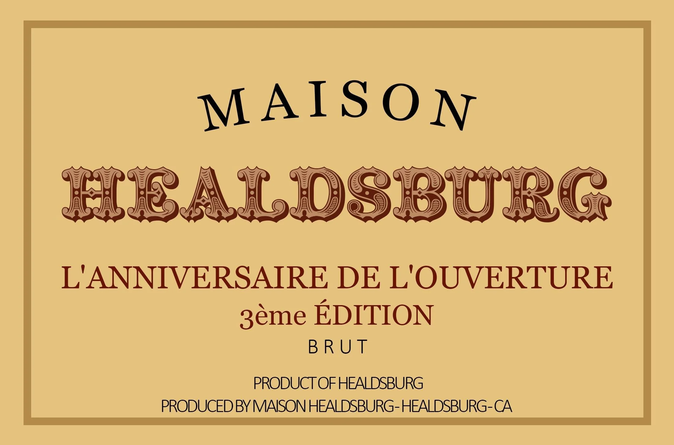Maison turns 3!!!!!