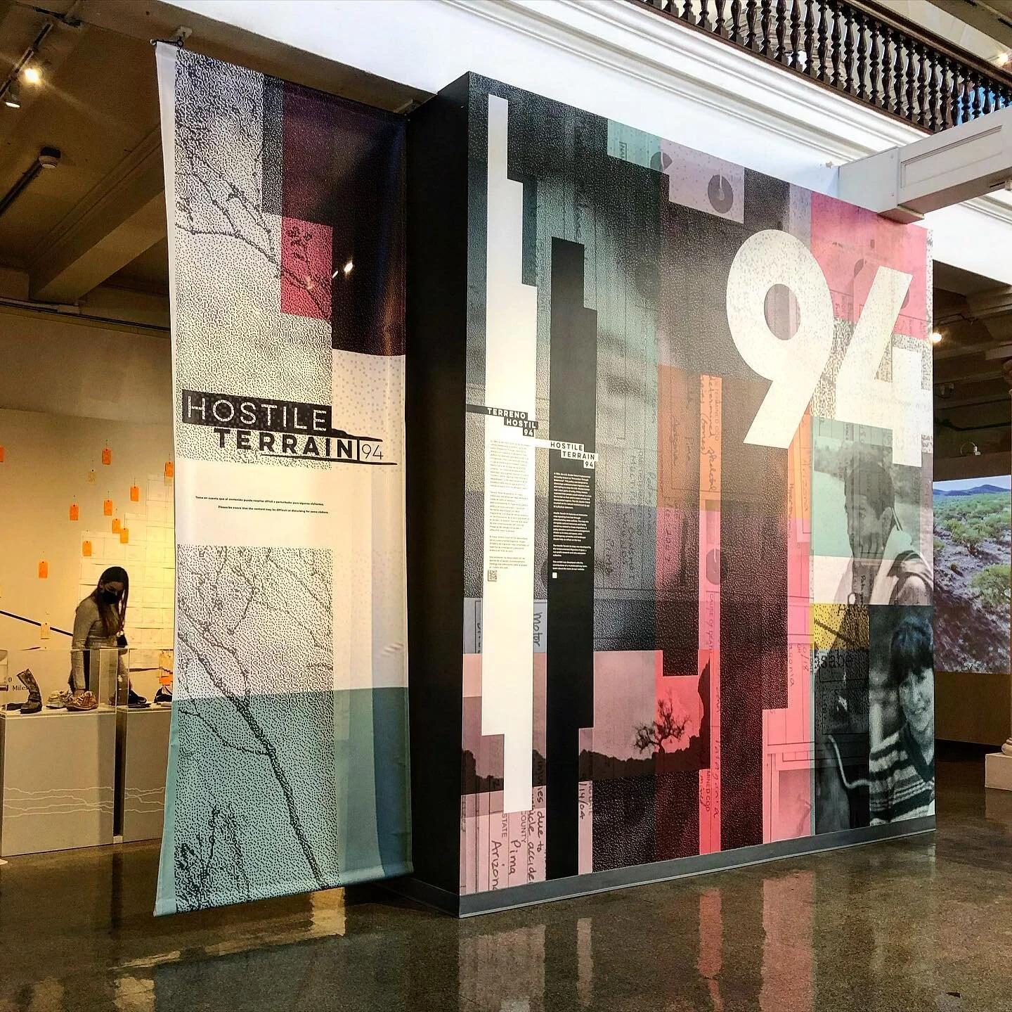 The trip to San Diego also included a stop by @museumofallofus to see the current exhibition &ldquo;Hostile Terrain 94.&rdquo; A thoughtful exhibition that &ldquo;raises awareness about the realities of the U.S.&ndash;Mexico Border&rdquo;(museumofus.