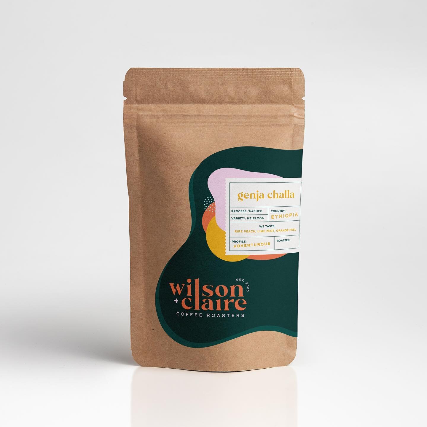 ✨Packaging reveal✨ Have you ever seen a coffee label like this?? 😍

I was having a major creative block when I started this label project for @wilsonandclaire . But let me tell you, Emory and Abby are DREAM clients. They trusted my skill and told me