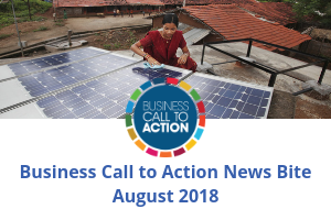 The Business Call to Action News Bite | August 2018