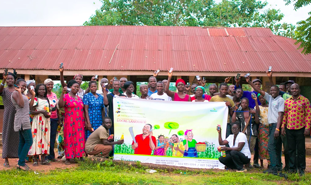 Farmerline: using mobile phones to help farmers in Ghana