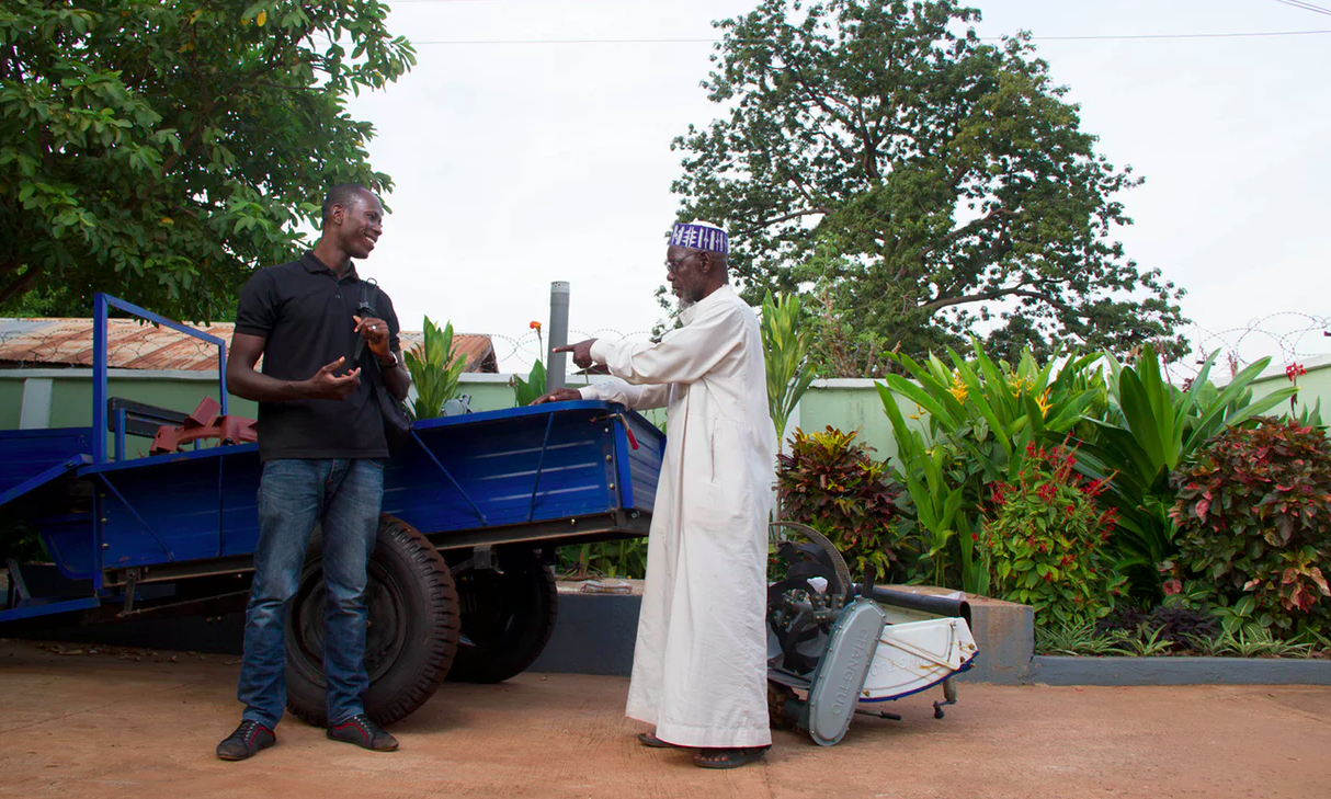 Daily weather forecasts sent via SMS are transforming farmers' lives in west Africa