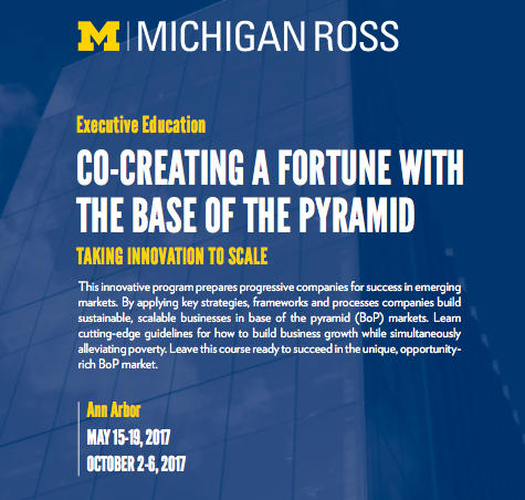 Co-Creating A Fortune With The Base Of The Pyramid