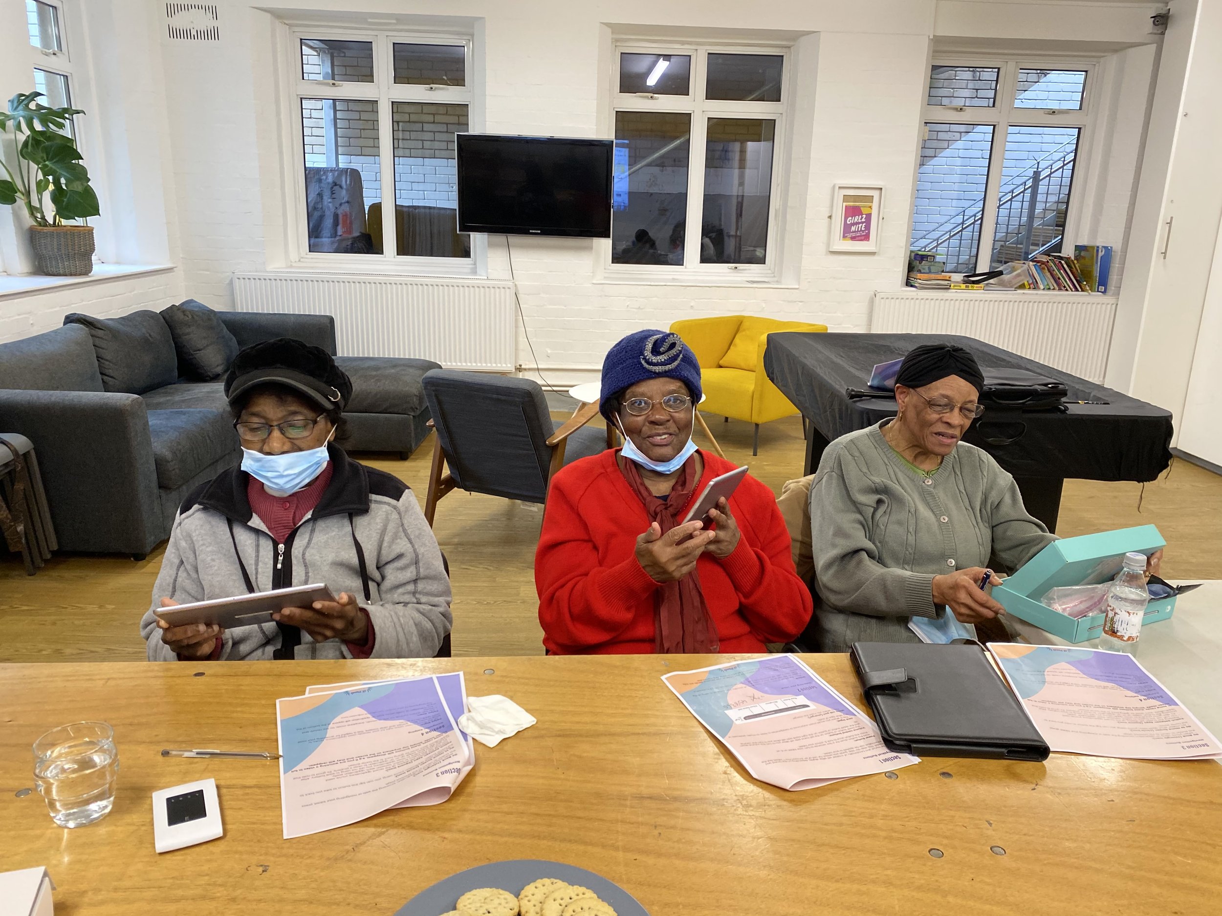 Our first Wellbeing &amp; digital inclusion workshop