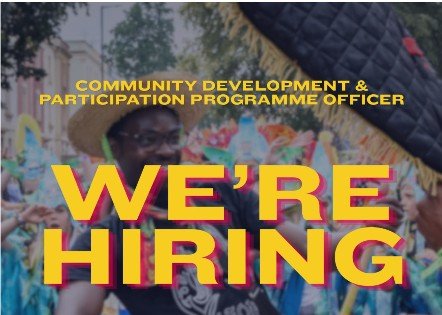 We’re hiring a Community Development &amp; Participation Officer