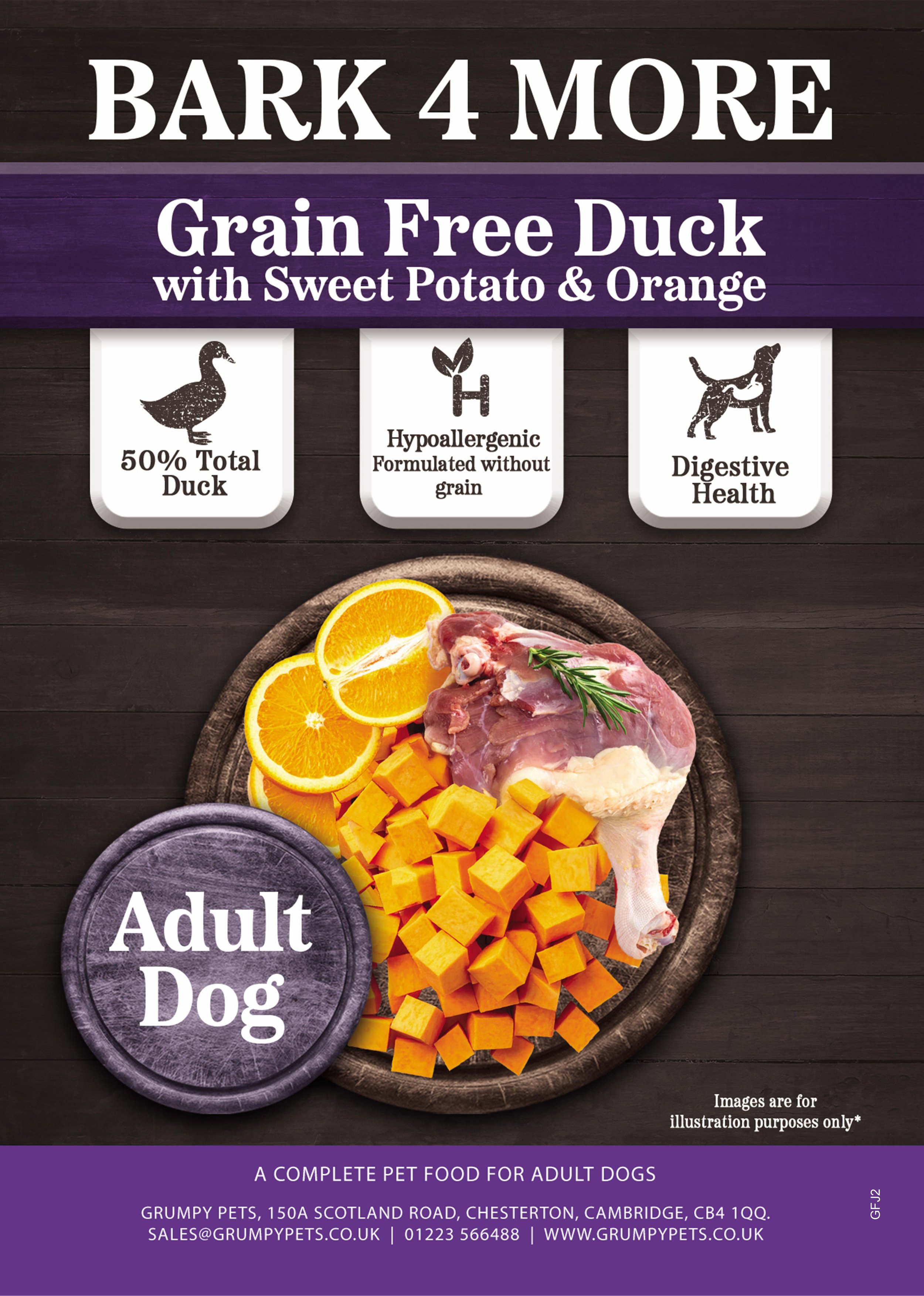Adult Duck with Sweet Potato and Orange