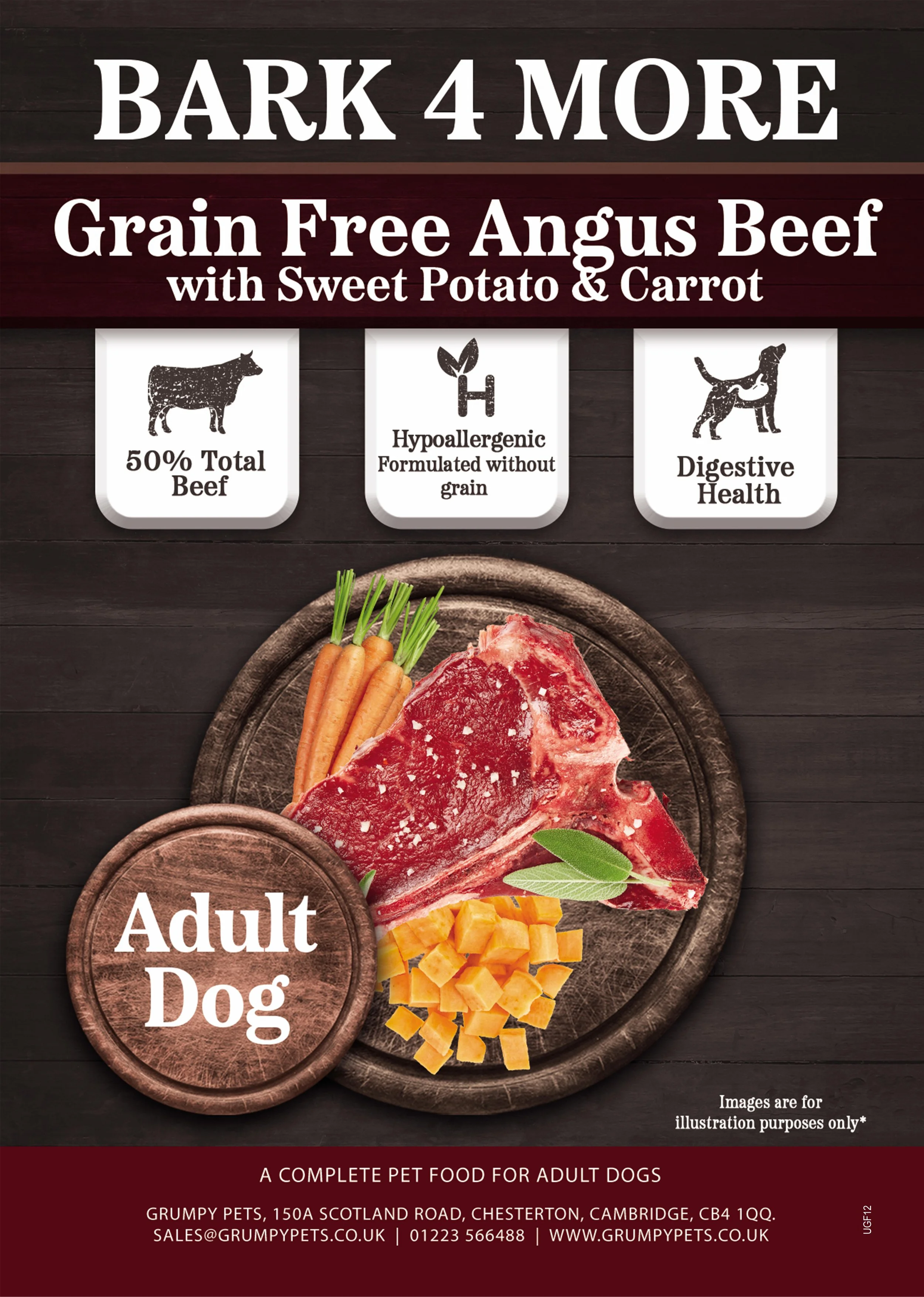 Adult Beef with Sweet Potato & Carrot