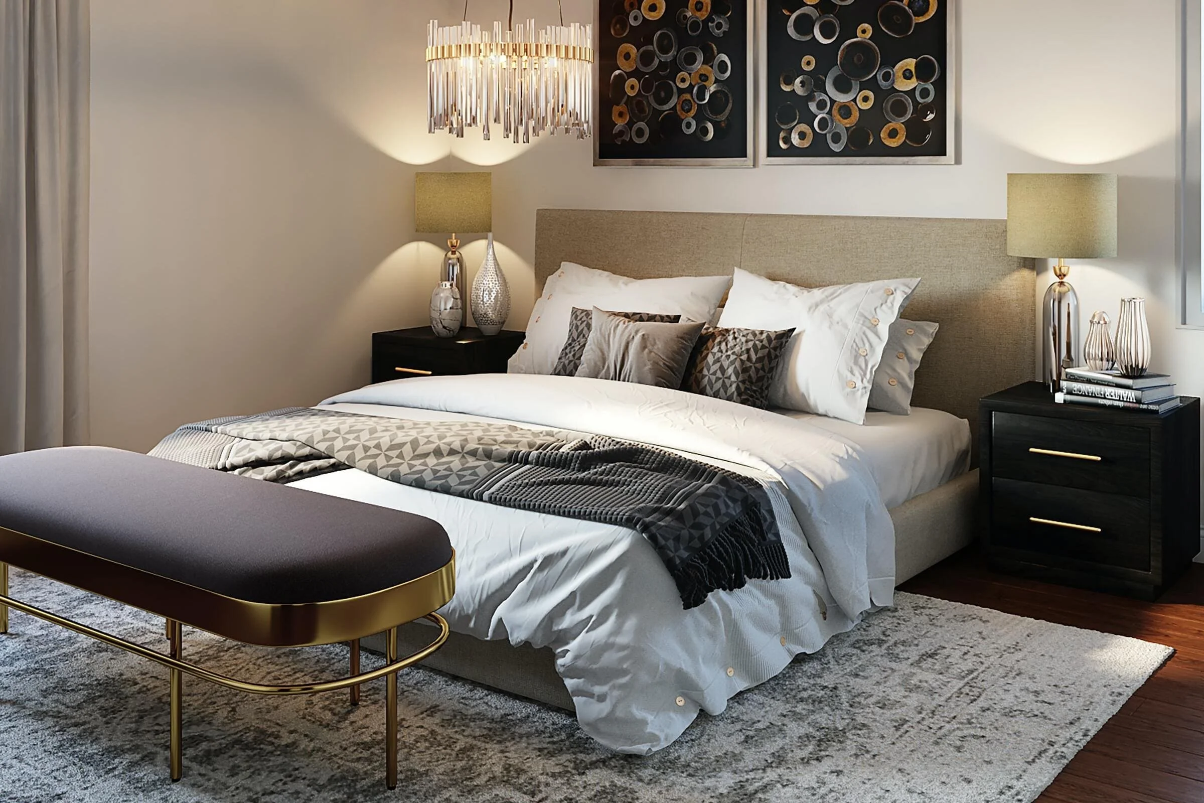modern-black-and-gold-room