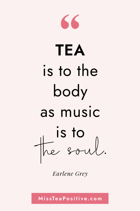 50 Drinking Tea Quotes, Captions, and Tea Sayings — Miss Tea Positive