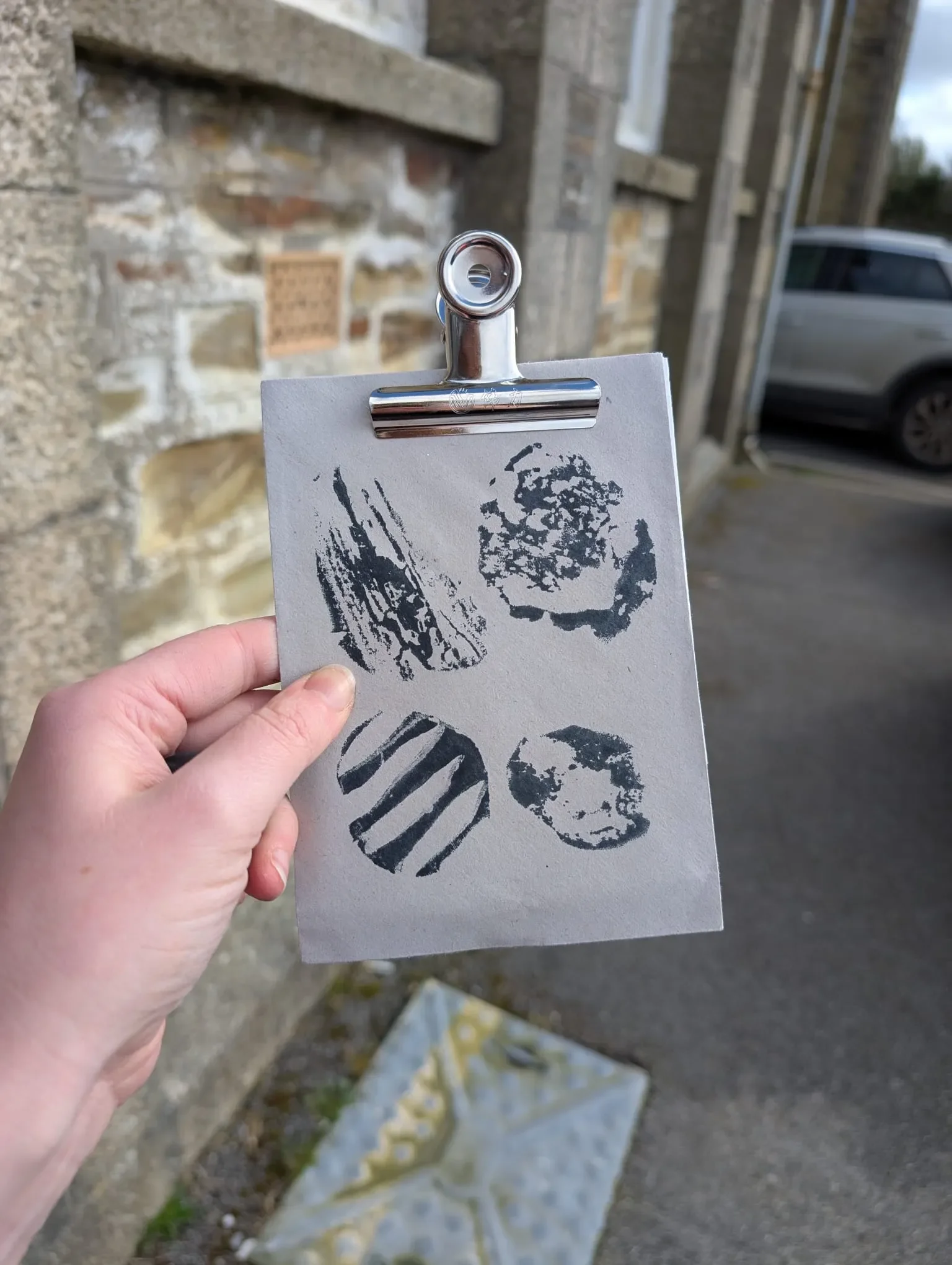 Stone Printmaking Walk with Rachael Coward