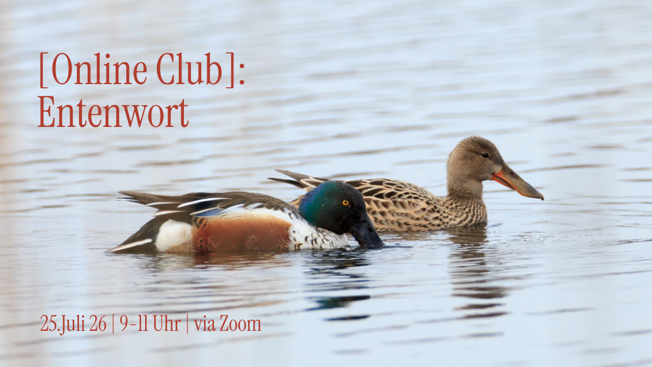 [Online Club]: Entenwort