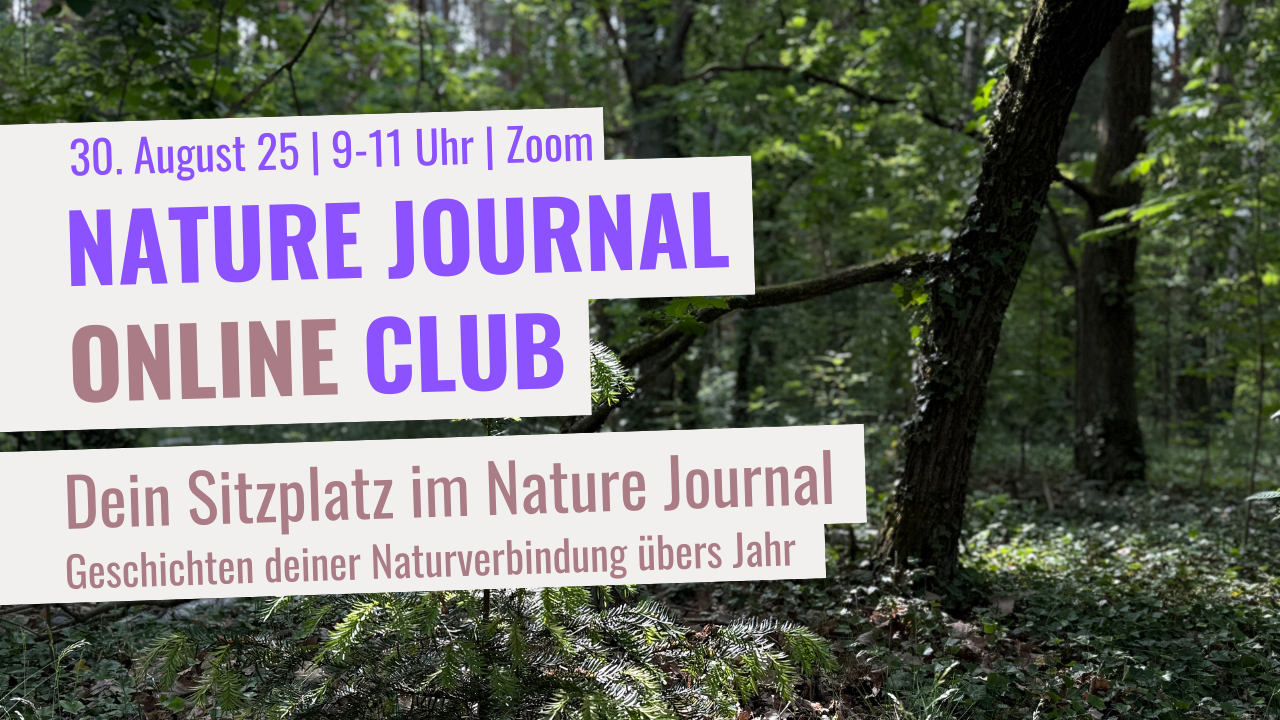 Dein Sitzplatz im Nature Journal - NJ Online Club August 2025 🌳