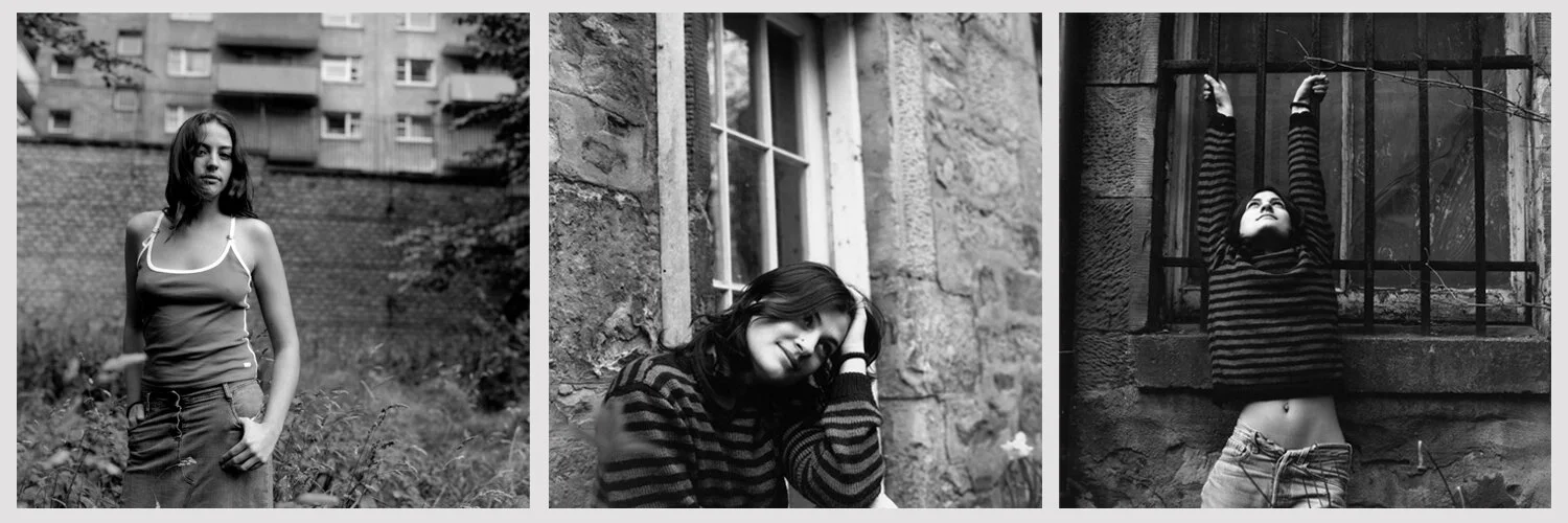 portrait series black white