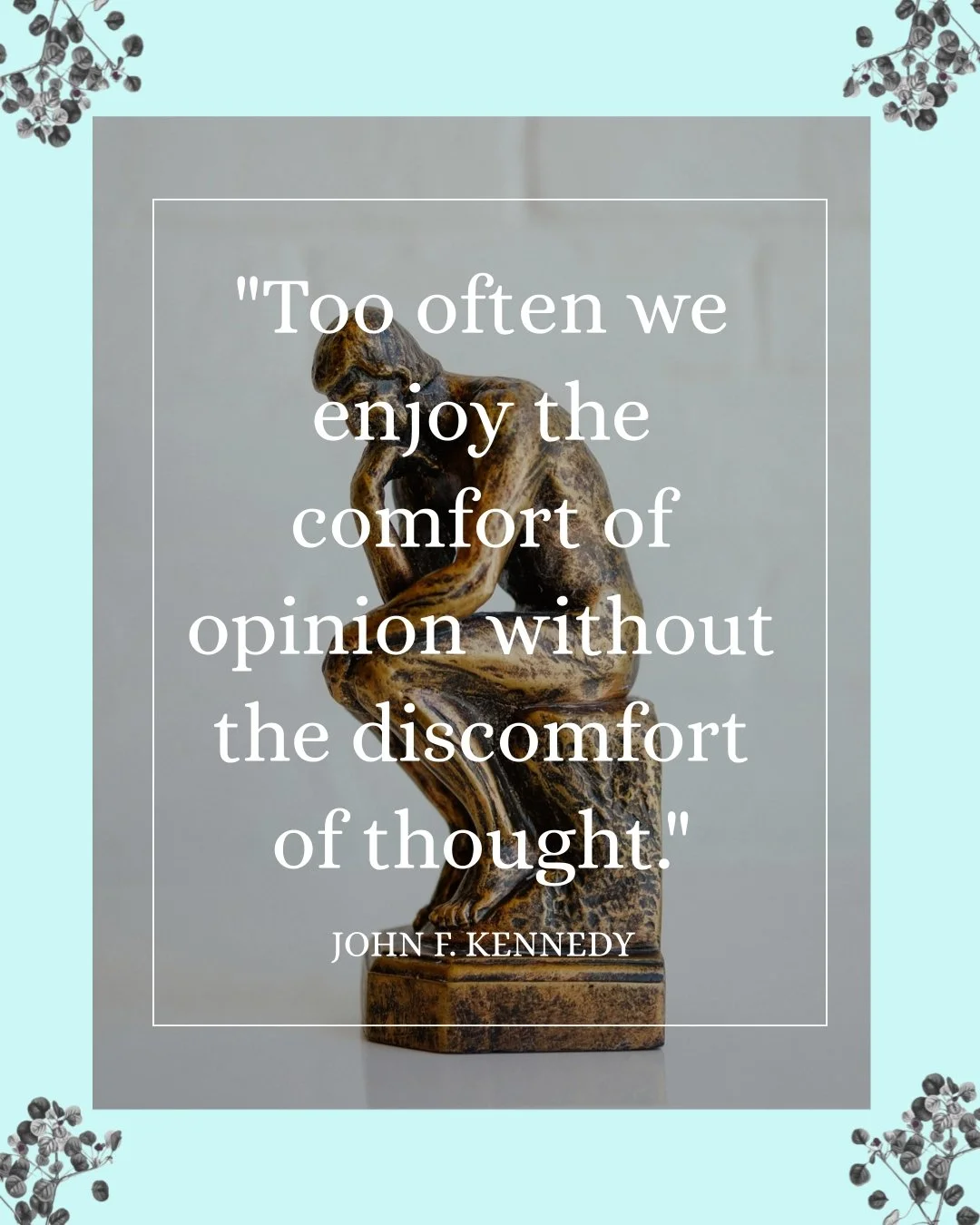 We live in a time when opinions are loud and plentiful. But volume isn&rsquo;t the same as clarity, and certainty isn&rsquo;t the same as truth. 

We love a good story, especially one backed by data, but sometimes the numbers are just numbers. That&r