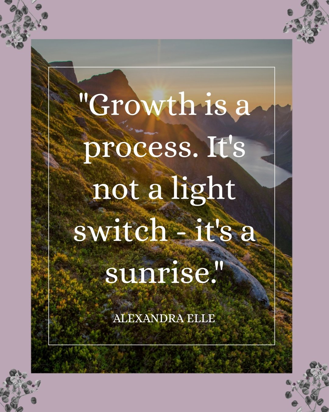 We live in a world that celebrates instant results. Unfortunately, most real growth doesn&rsquo;t happen overnight; it unfolds slowly, quietly, and often invisibly. Like a sunrise, it takes time to rise, to warm, and to illuminate. This week, I was r