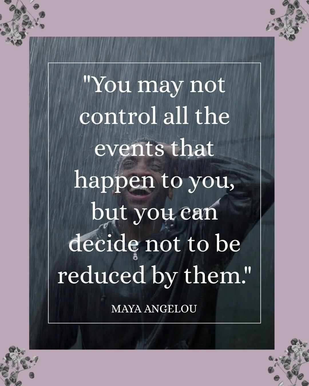 Some days the universe hands you a plot twist you never saw coming; a missed flight, a broken plan, a detour you didn&rsquo;t ask for. But the moment you decide how you&rsquo;re going to meet it, everything shifts.

We don&rsquo;t control the chaos, 