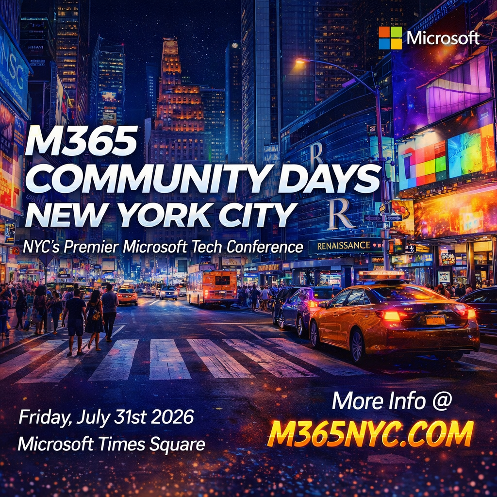 M365 Community Days NYC