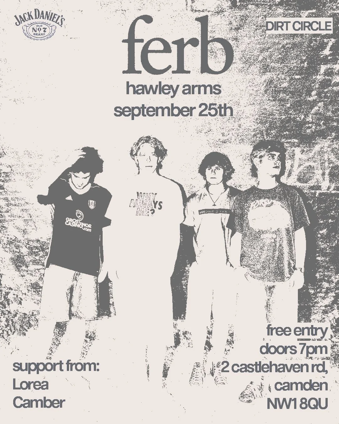 Ferb with support from Lorea Camber