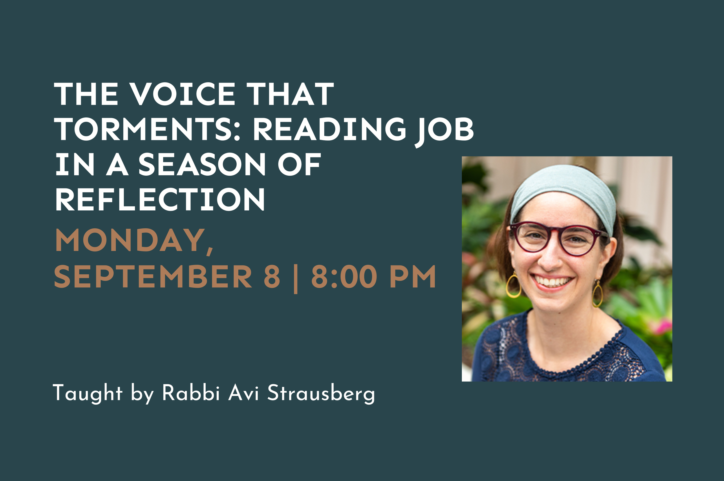 The Voice That Torments: Reading Job in a Season of Reflection