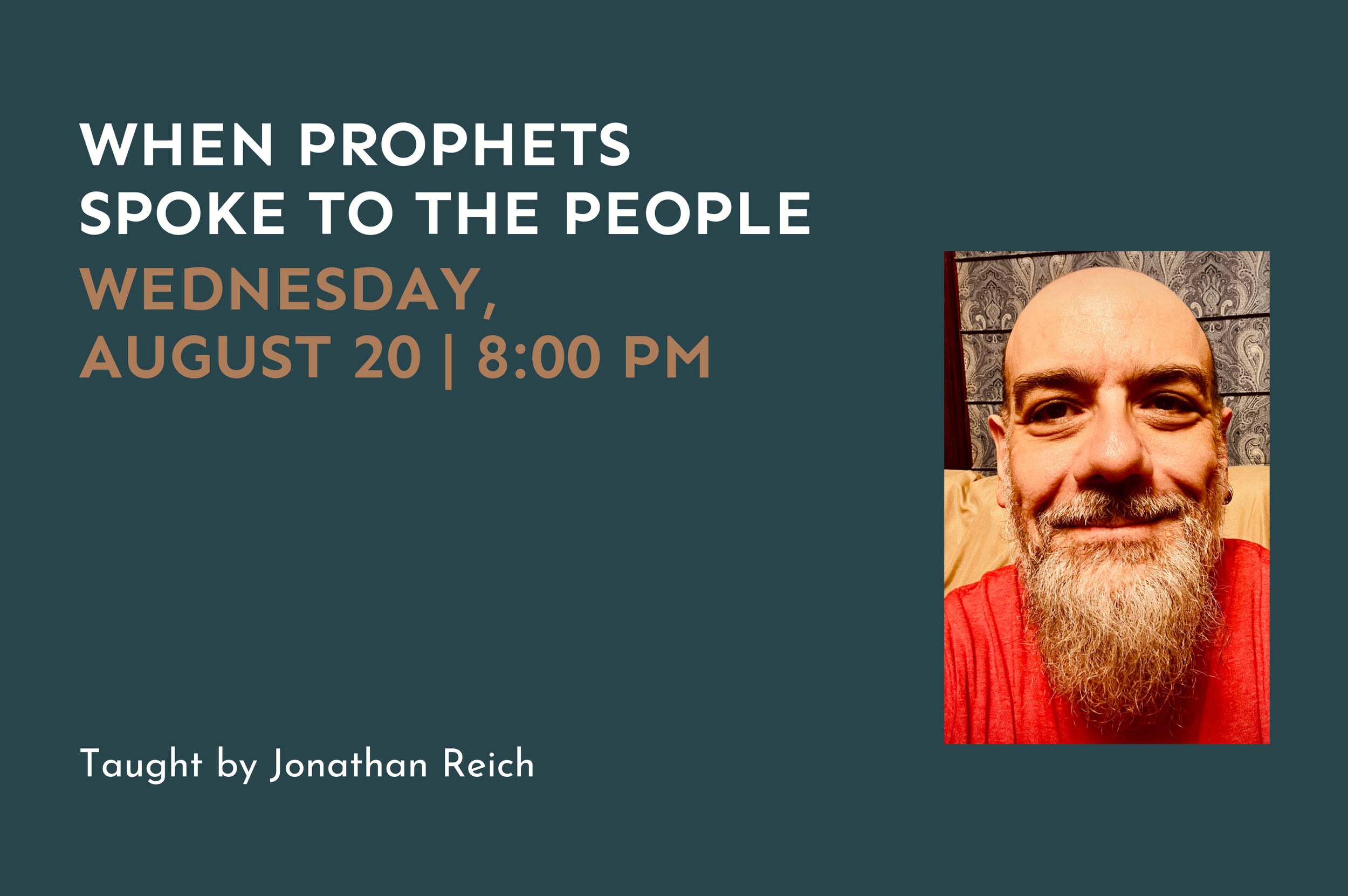 When Prophets Spoke to the People