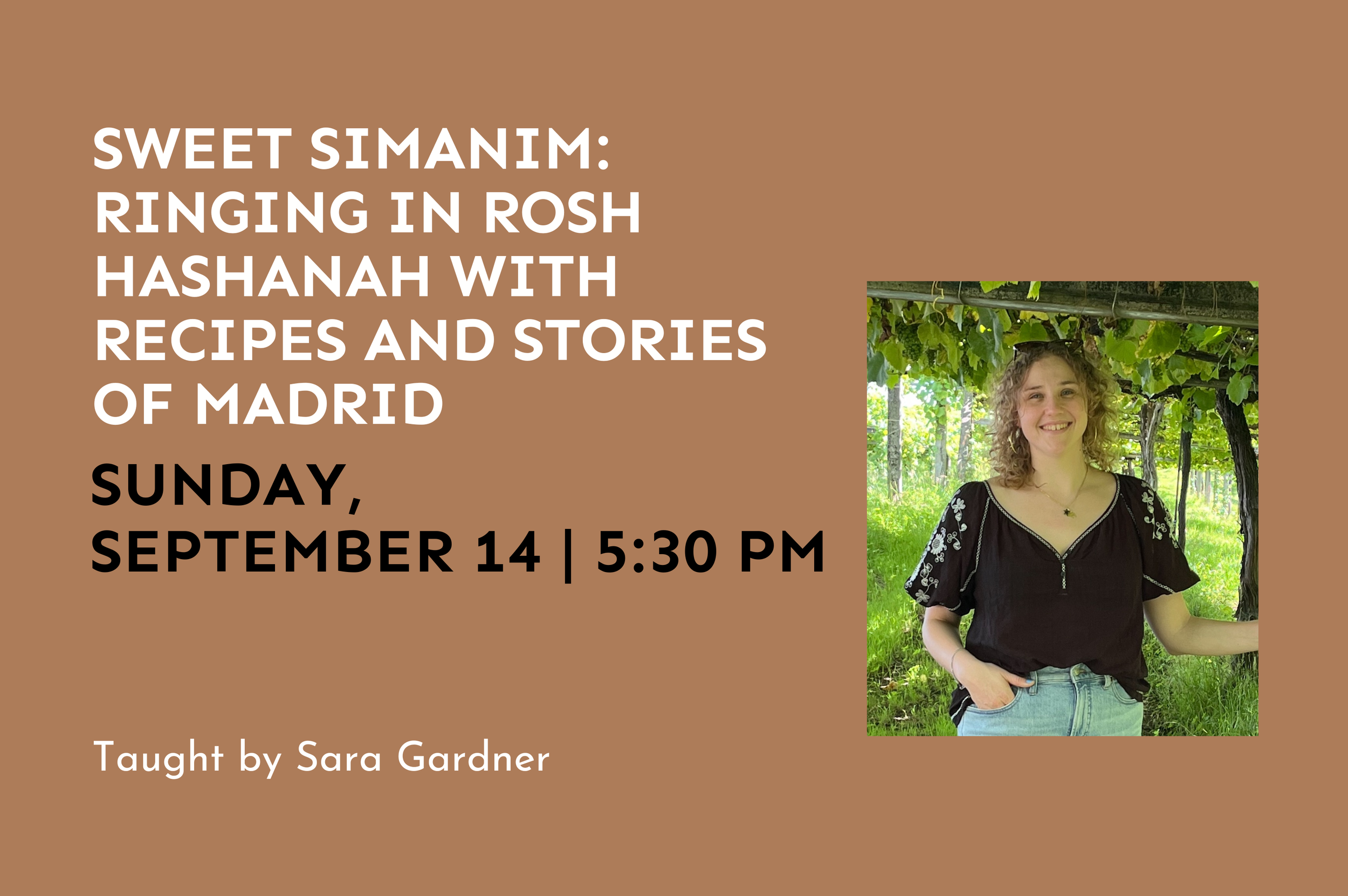 Sweet Simanim: Ringing in Rosh Hashanah with Recipes and Stories of Madrid