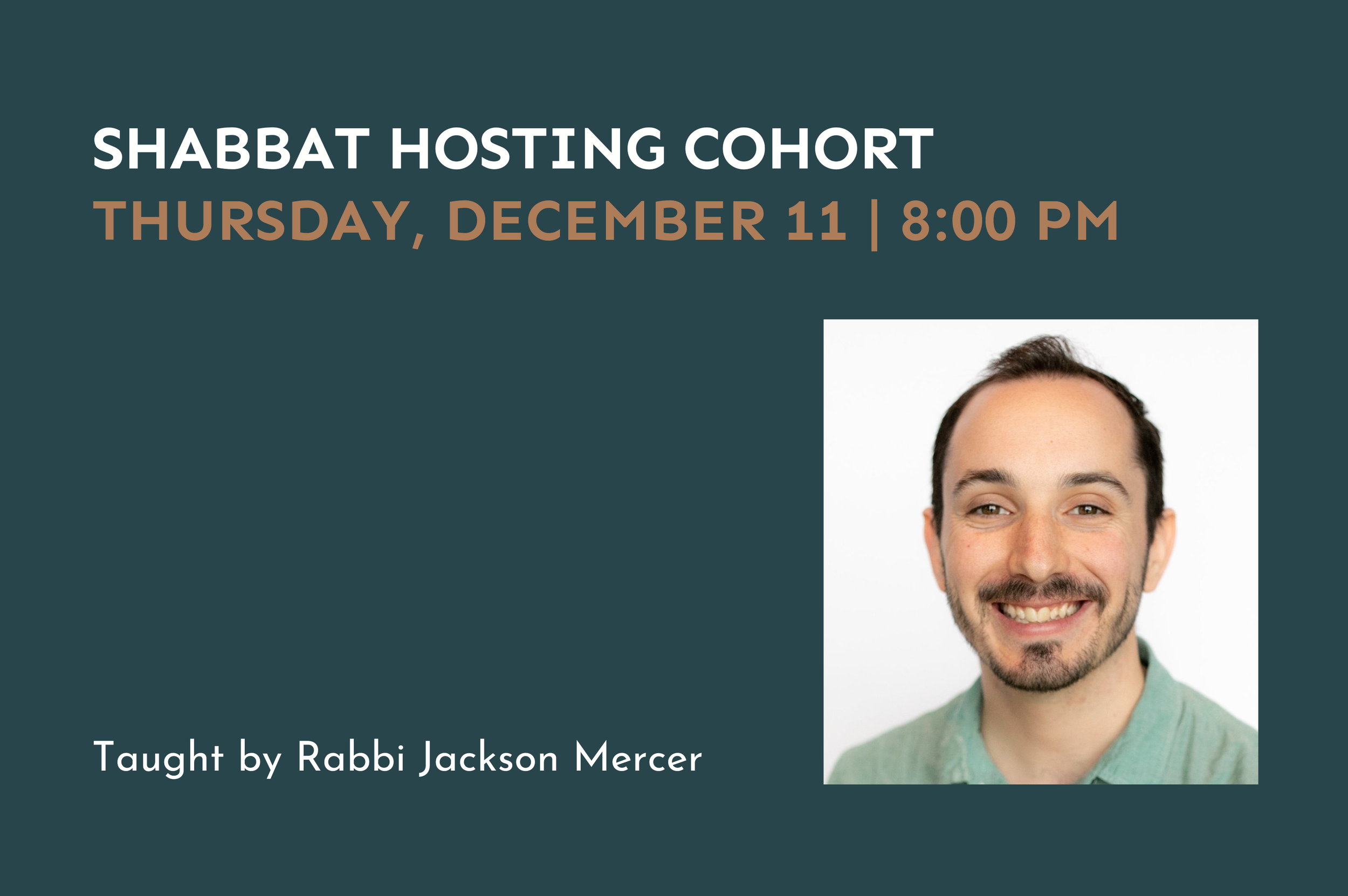 Shabbat Hosting Cohort