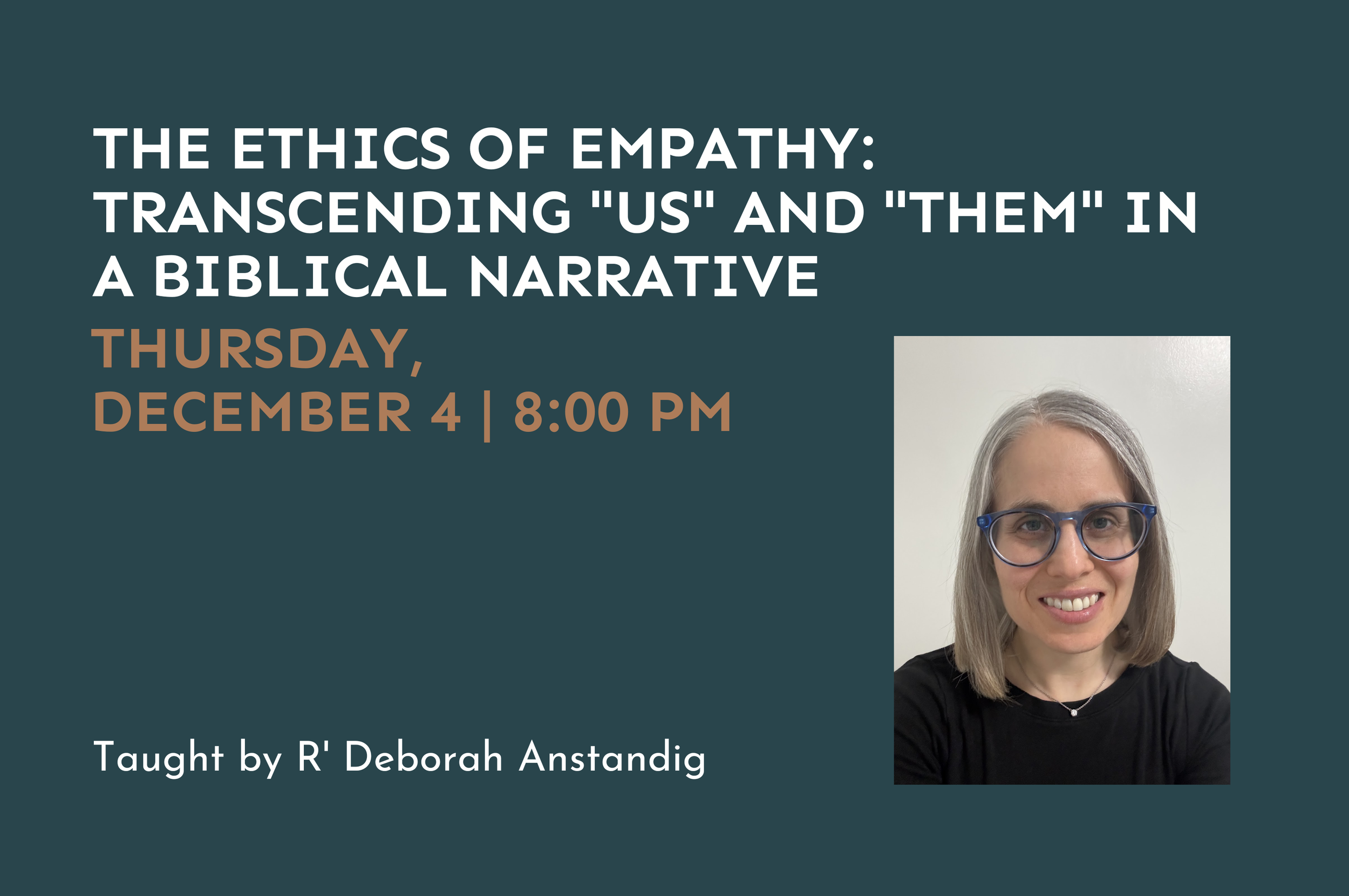 The Ethics of Empathy: Transcending "Us" and "Them" in a Biblical Narrative