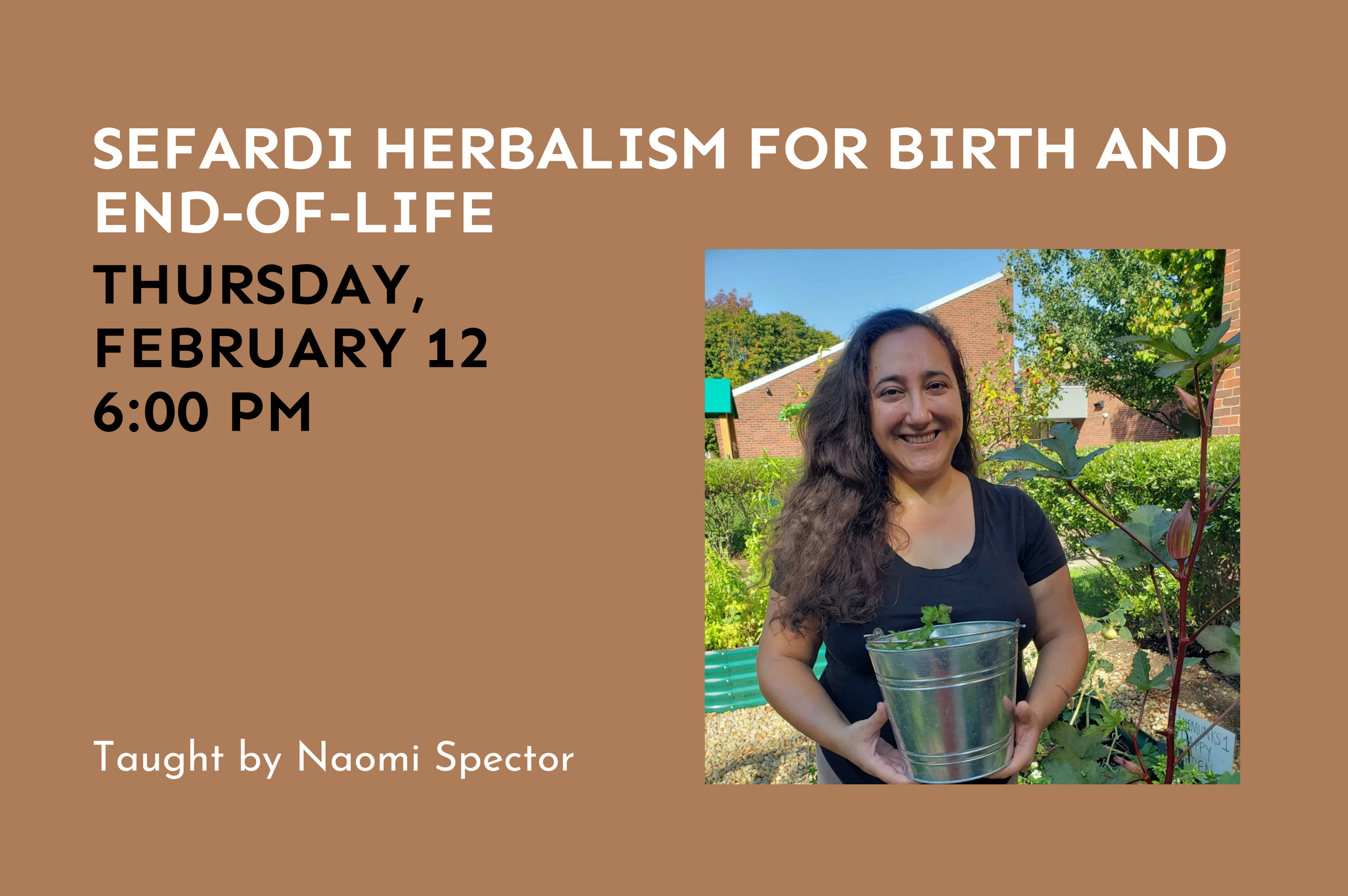 Sefardi Herbalism for Birth and End-of-Life 