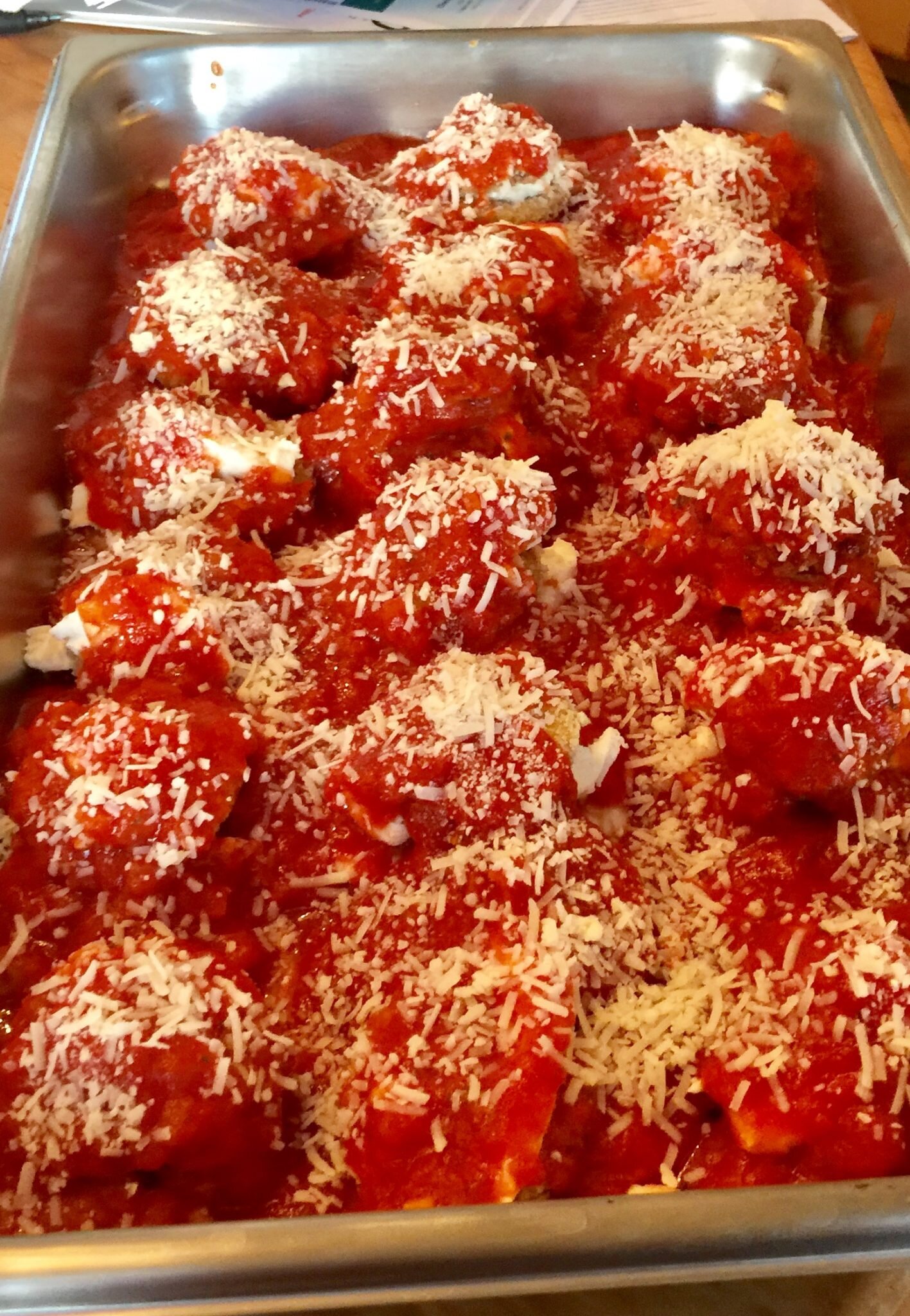 Bernadette's Eggplant Parmesan