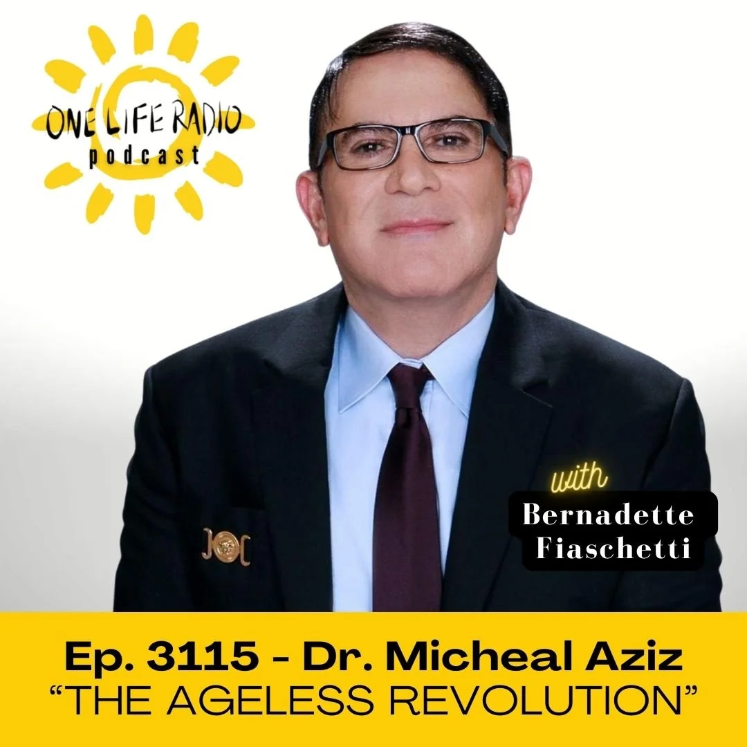Dr. Michael Aziz & Bernadette discuss ‘The Ageless Revolution: 10 Hallmarks of Aging That Hold the Secret to Defeating Disease, Reversing Age, Looking Younger and Living Longer” - Ep. 3115