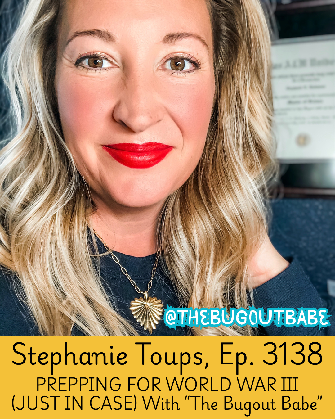 Stephanie Toups - “The Bugout Babe” and Bernadette Fiaschetti - Prepping for World War III (Just in Case) - Ep. 3139