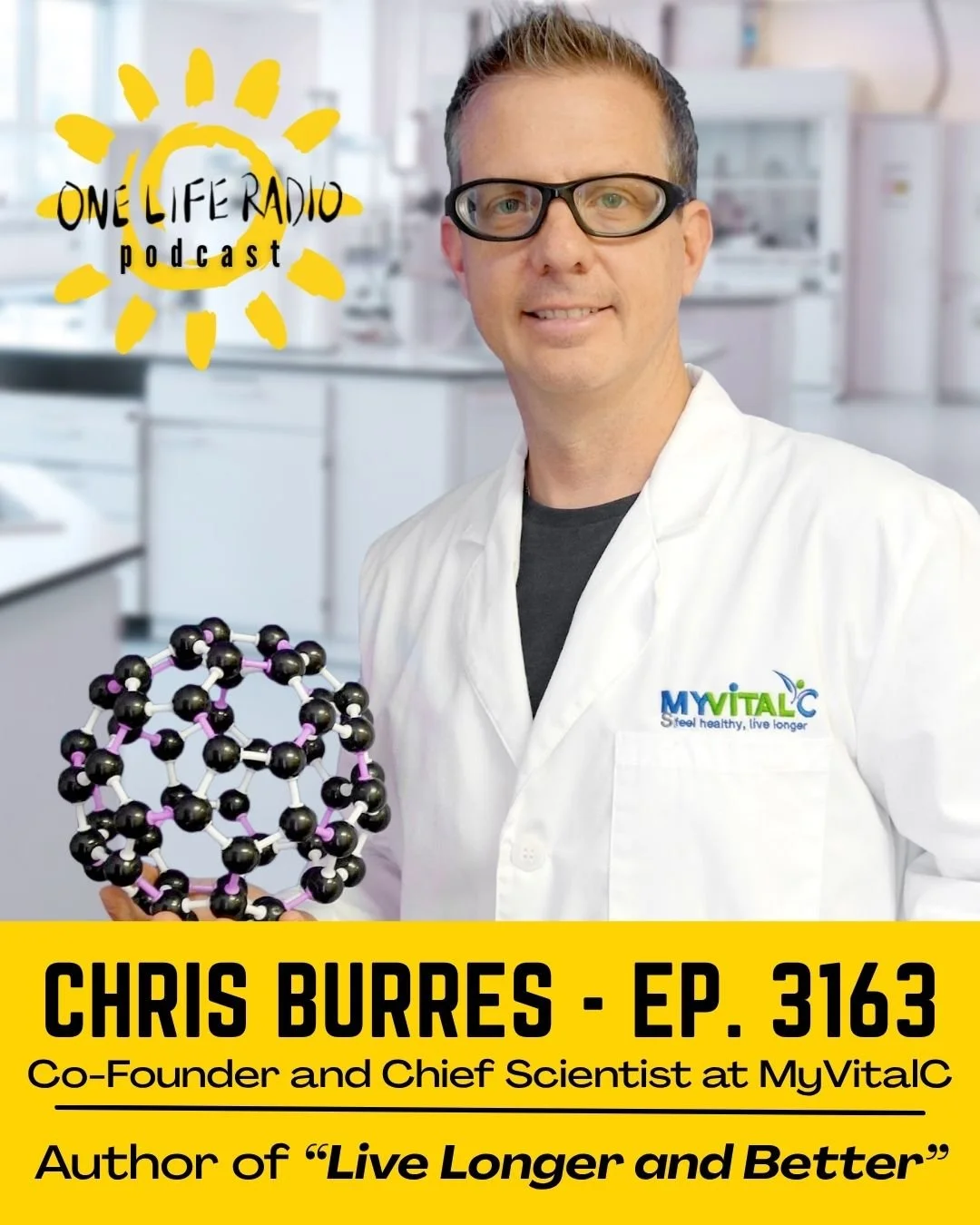 Chris Burres, Author of “LIVE LONGER AND BETTER: Your Journey to Living Longer and Better Has Never Been More Achievable Than Today” - Ep. 3163 