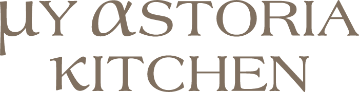 Close-up of text reading 'BUY ASTORIA KITCHEN' in large, bold font.