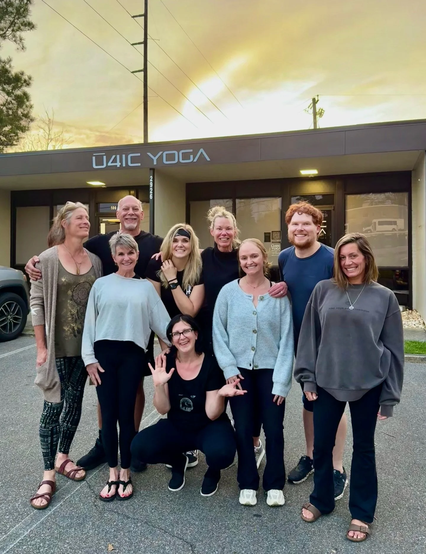 Last night&rsquo;s community class energy was electric 👏⚡️

Shout out to Kris for guiding her first class and absolutely crushing it. Our yoga teacher trainees have been putting in the work over the last few months and it shows!

Be on the lookout f